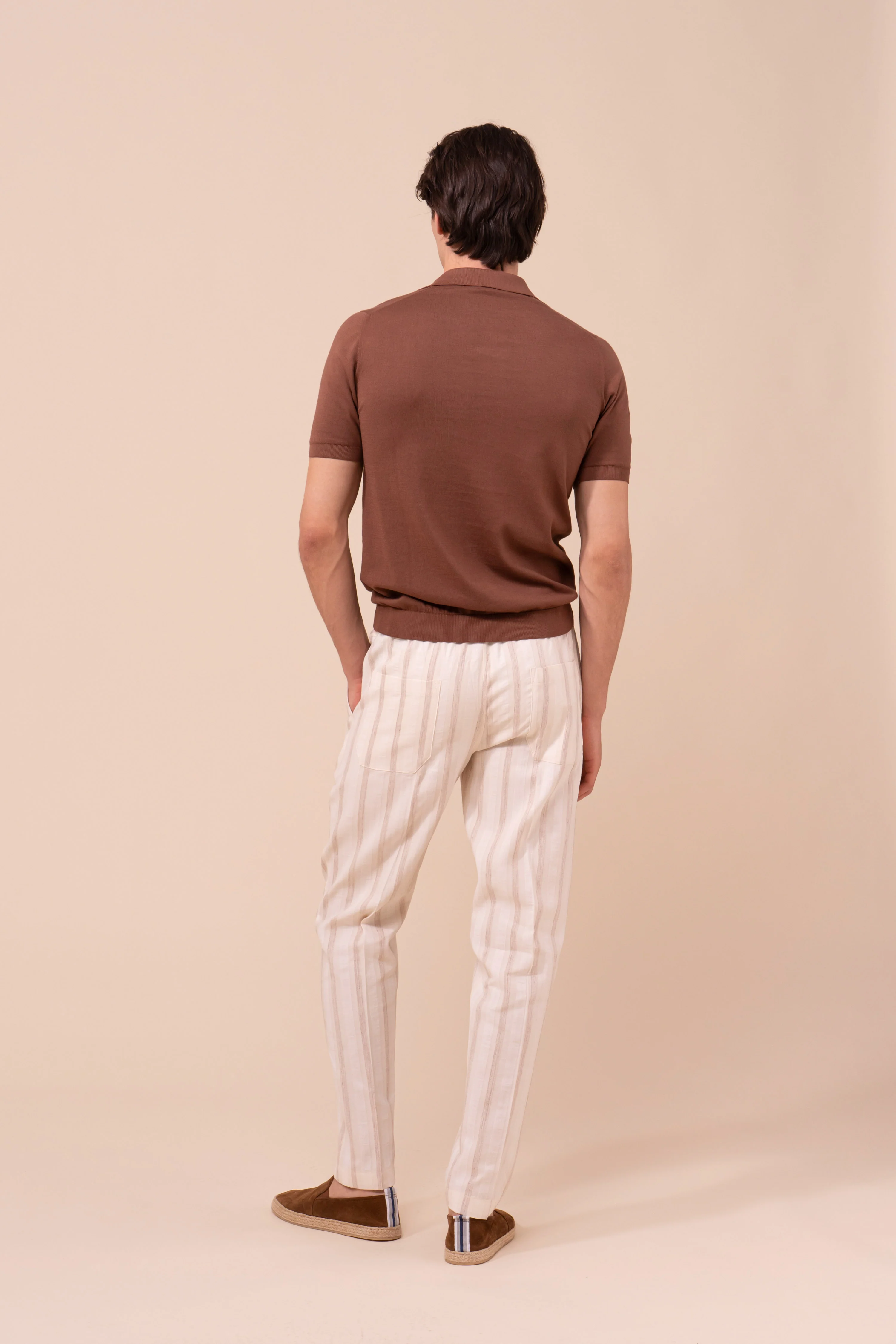 Bonifacio Linen Striped Pants - Image 3