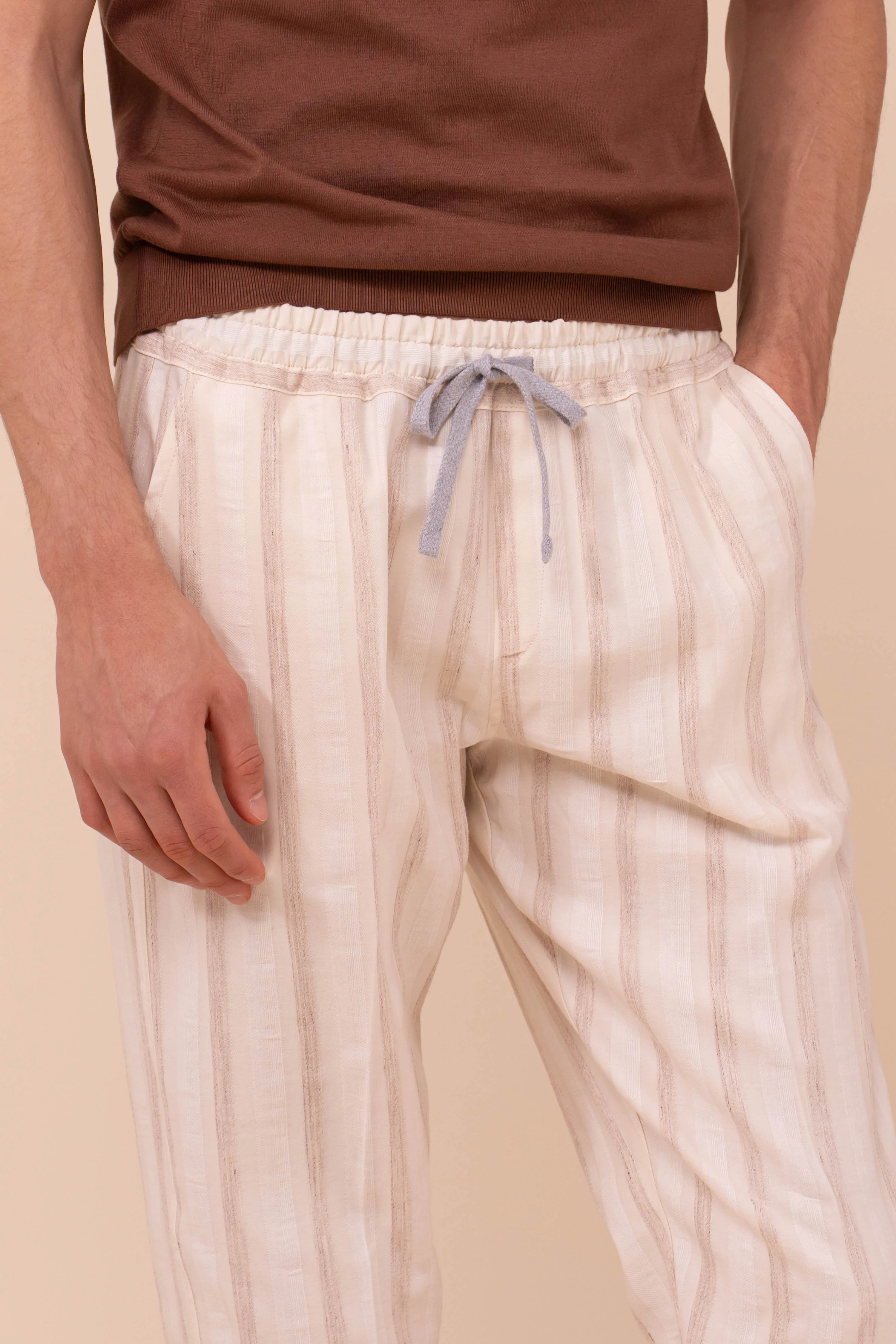 Bonifacio Linen Striped Pants - Image 4