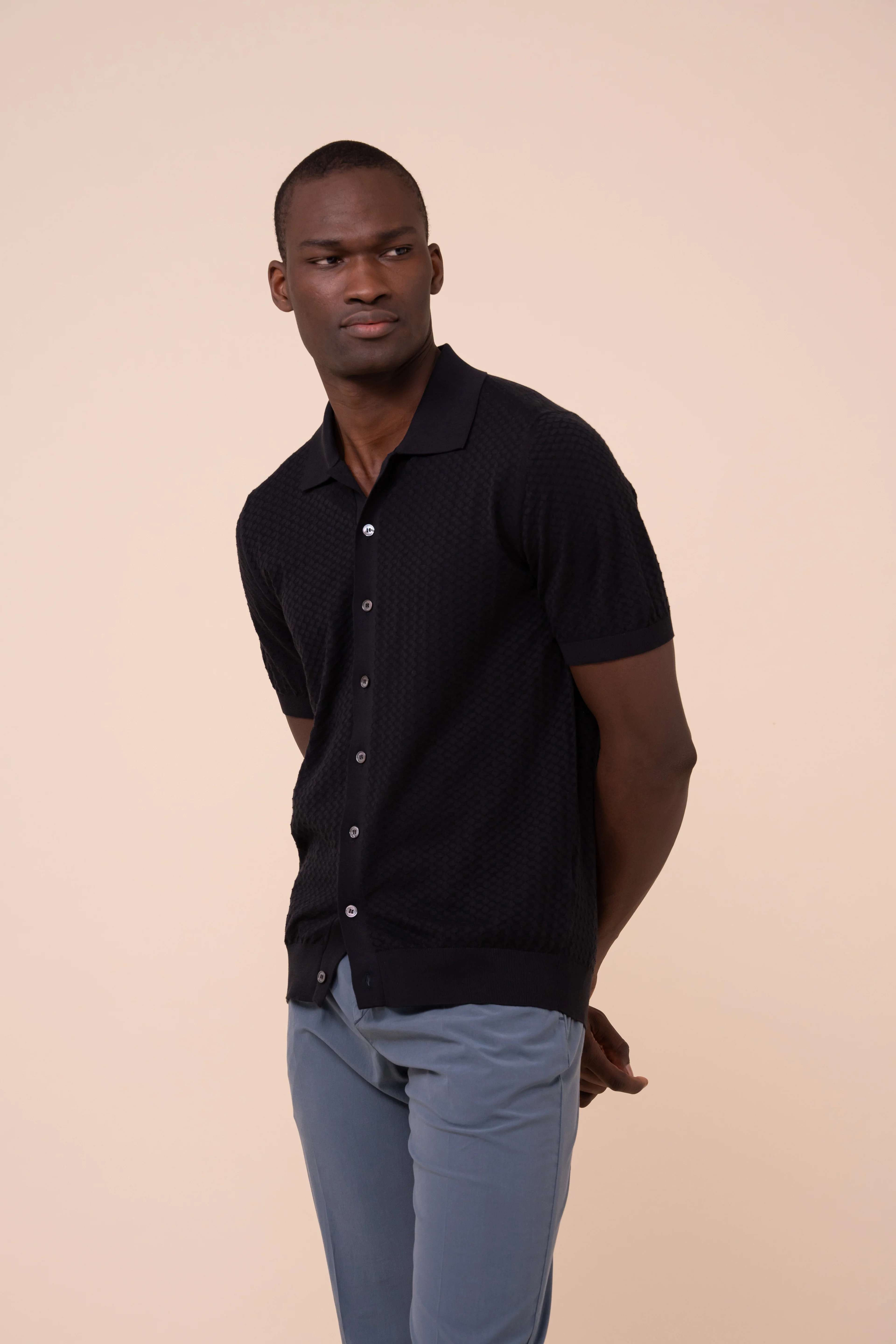 Bruno Giza Organic Cotton Short Sleeve Polo Shirt