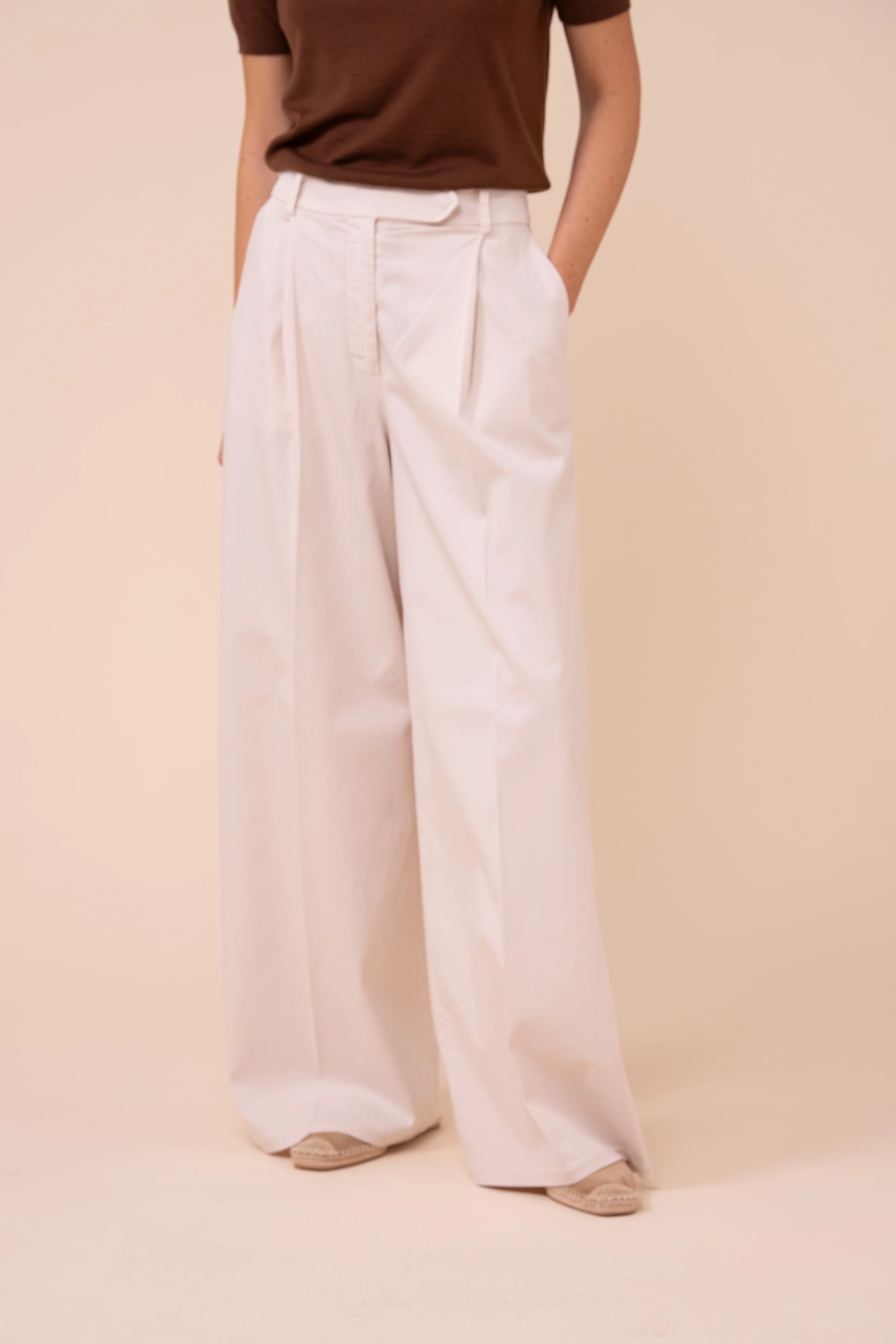 Carlo Cotton and Lyocell Wide-Leg Pants - Image 2