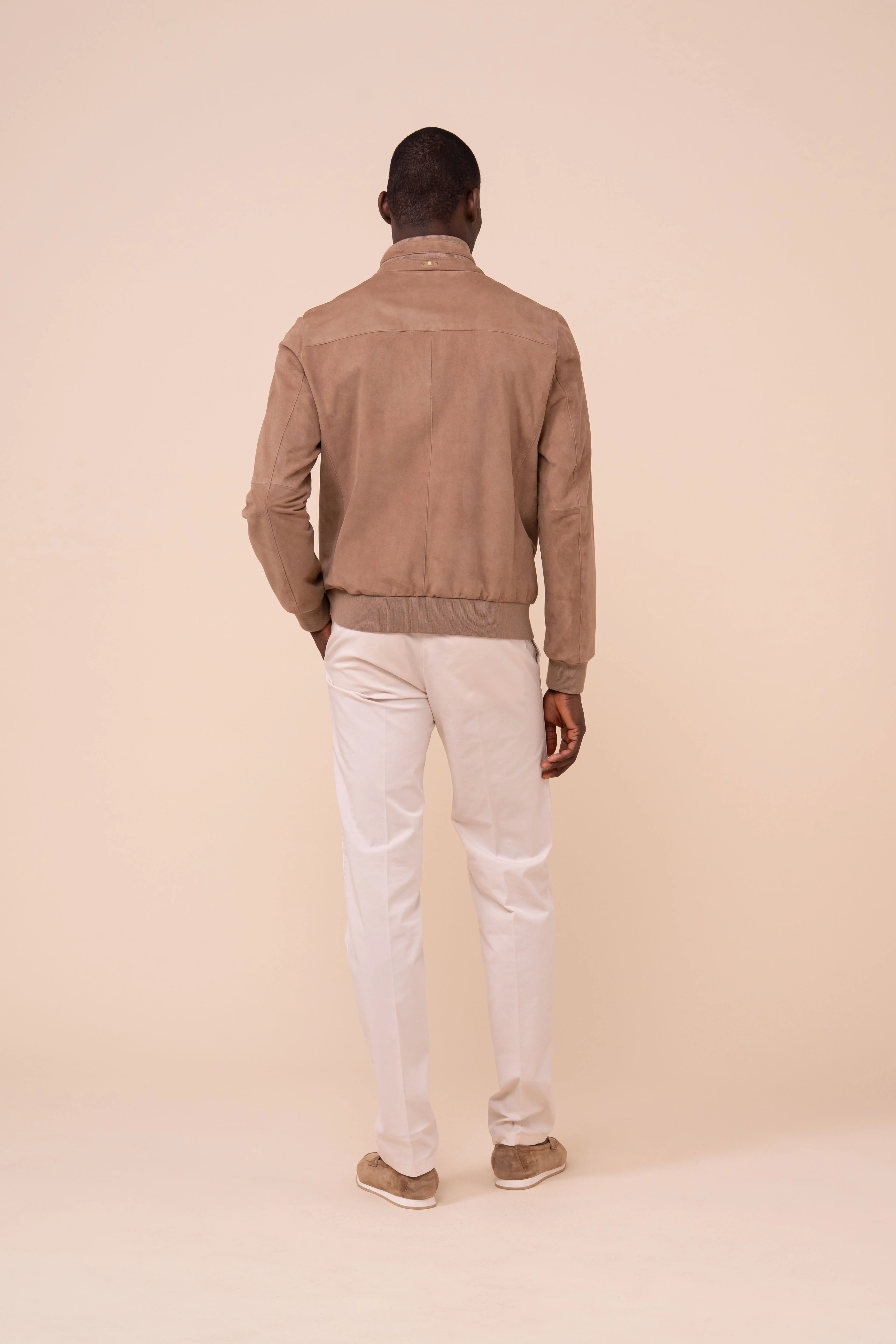 Colorado Suede and Airstop Zipped Jacket - Reversible - Image 3