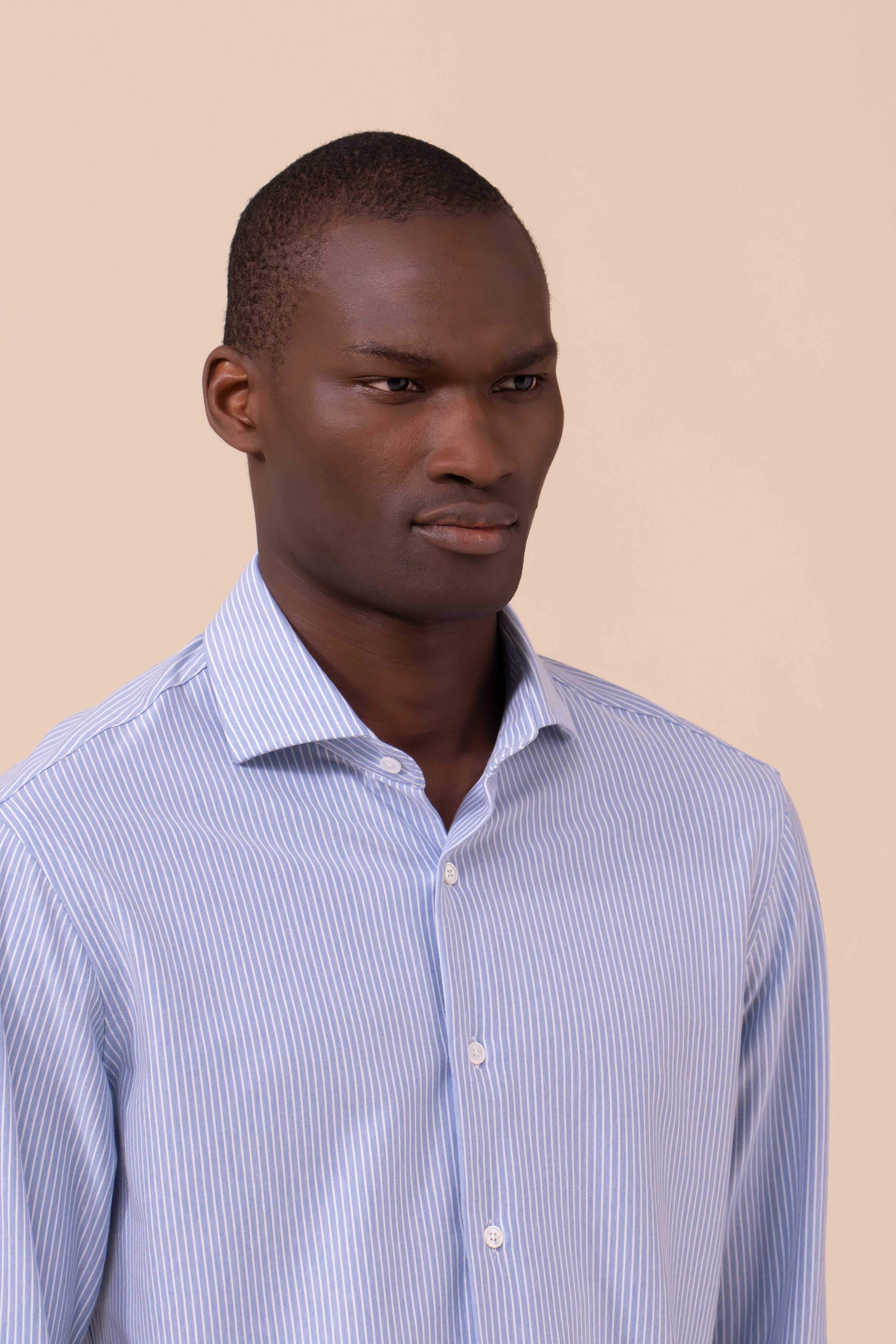 Giorgio Techno Striped Jersey Shirt - Image 3