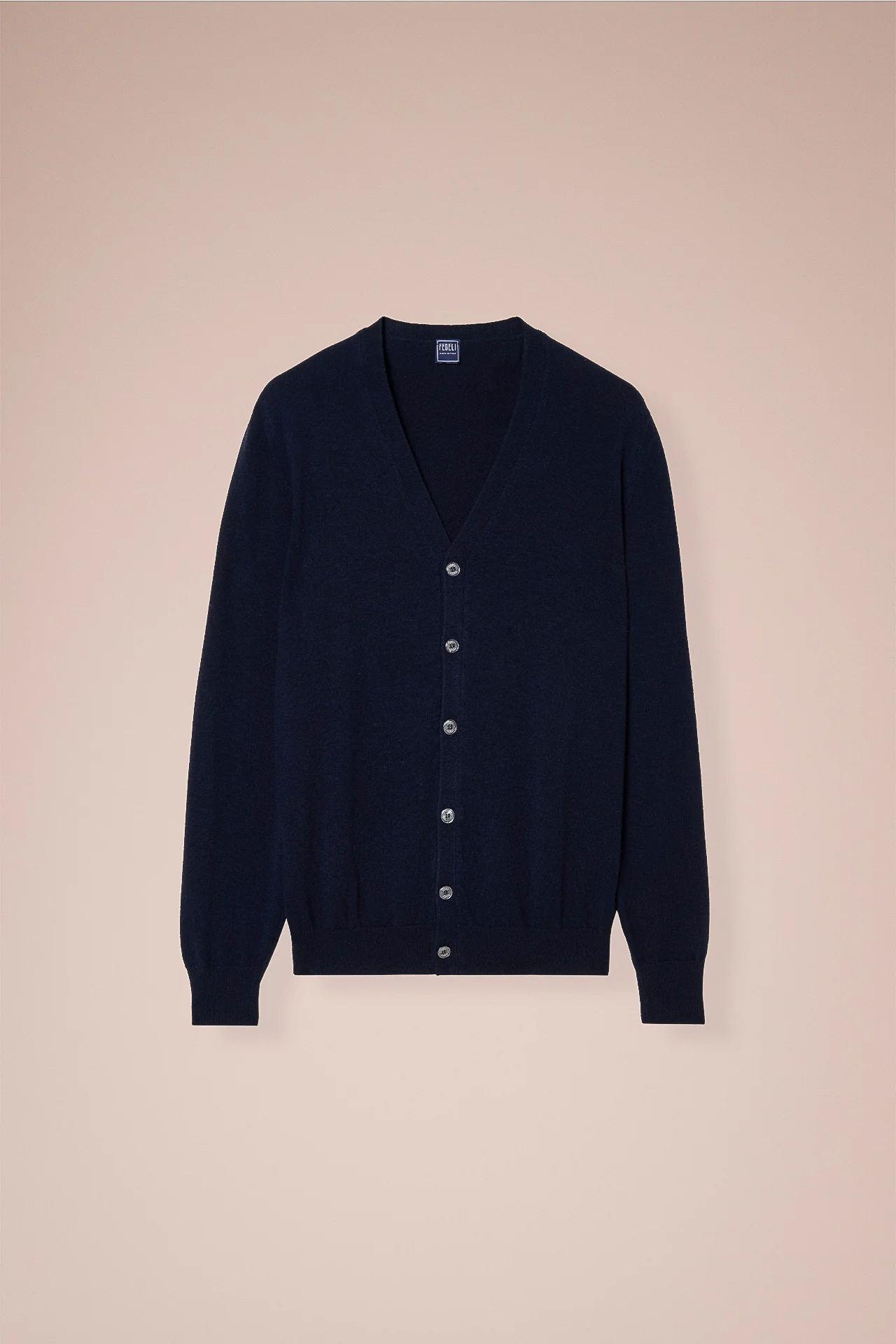 Cashmere Cardigan in iconic colors - Image 5
