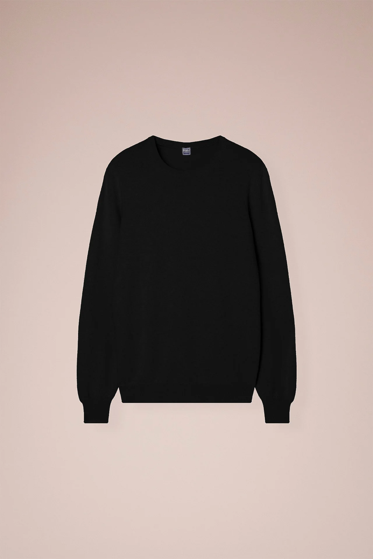 Argentina Slim Cashmere Crewneck in iconic colors - Image 8