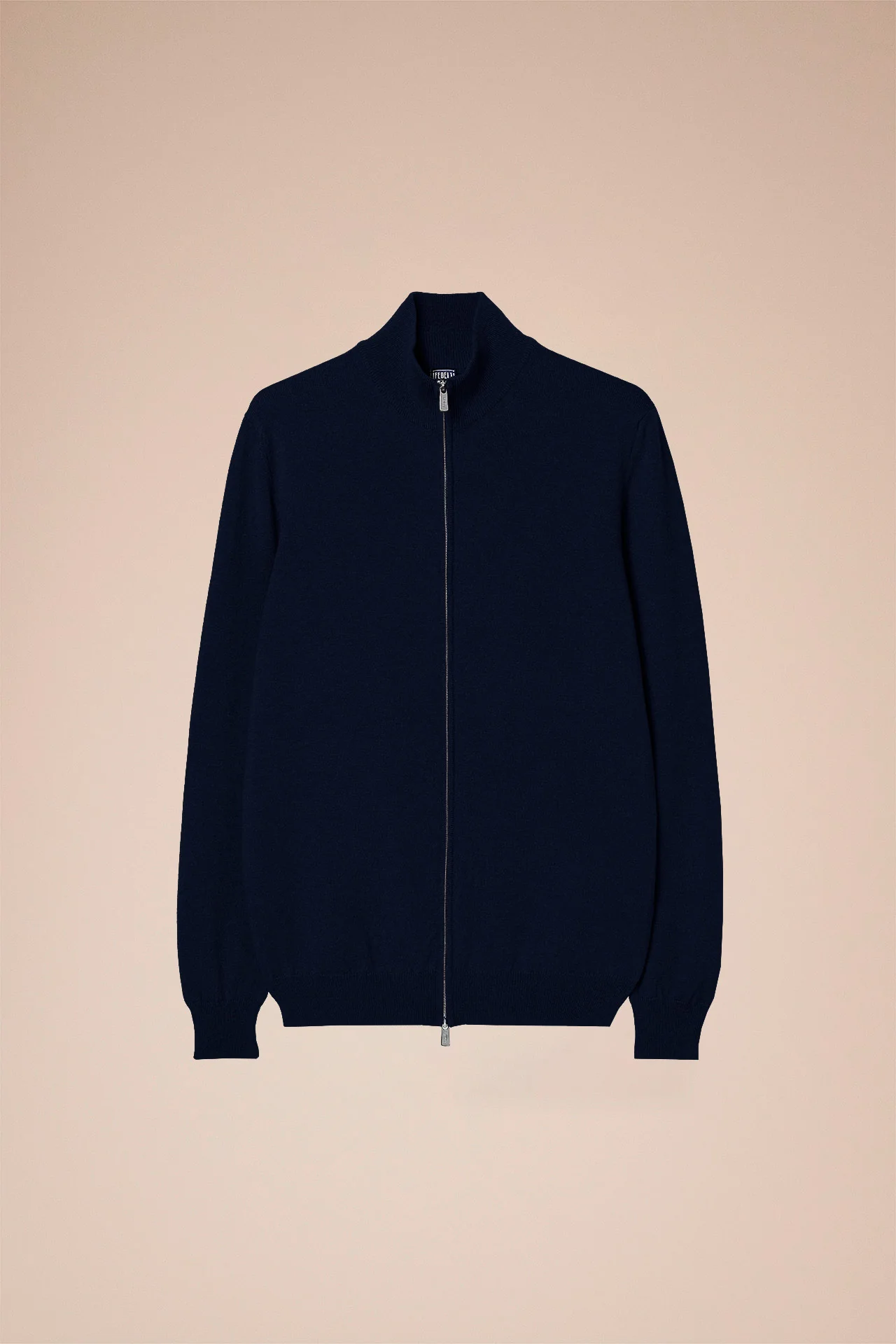 Favonio Cashmere Full-zip Sweater in iconic colors - Image 6