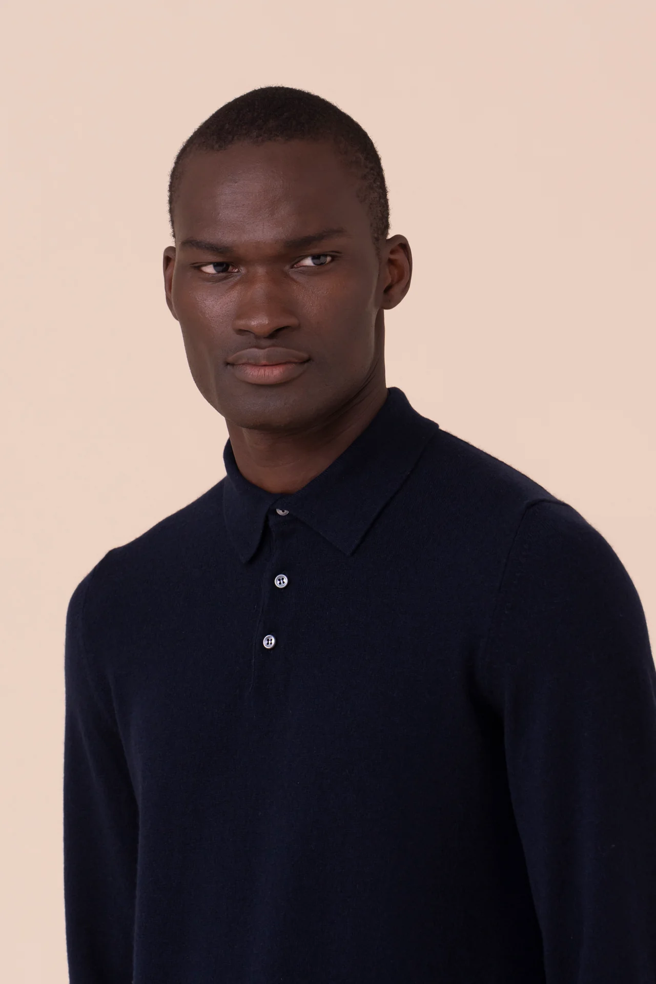 Sportman Cashmere Knit Polo in iconic colors - Image 4