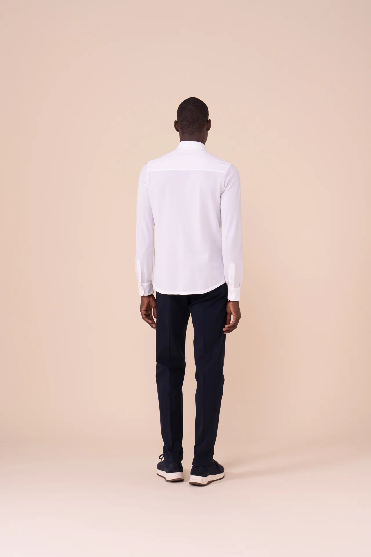 Steve Piquet Cotton Long Sleeve Shirt in iconic colors - Image 3