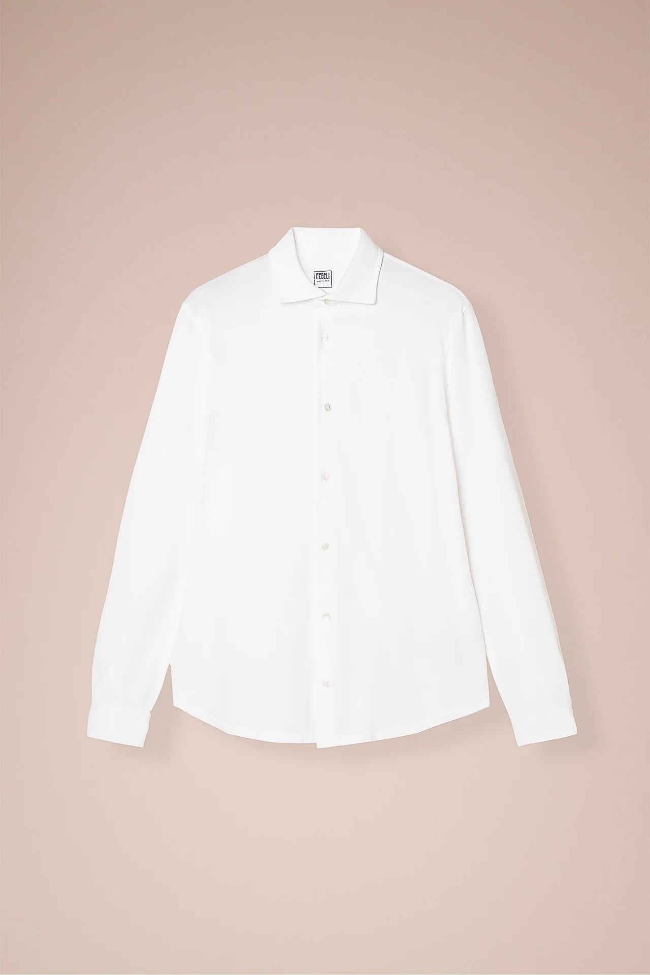 Steve Piquet Cotton Long Sleeve Shirt in iconic colors - Image 5