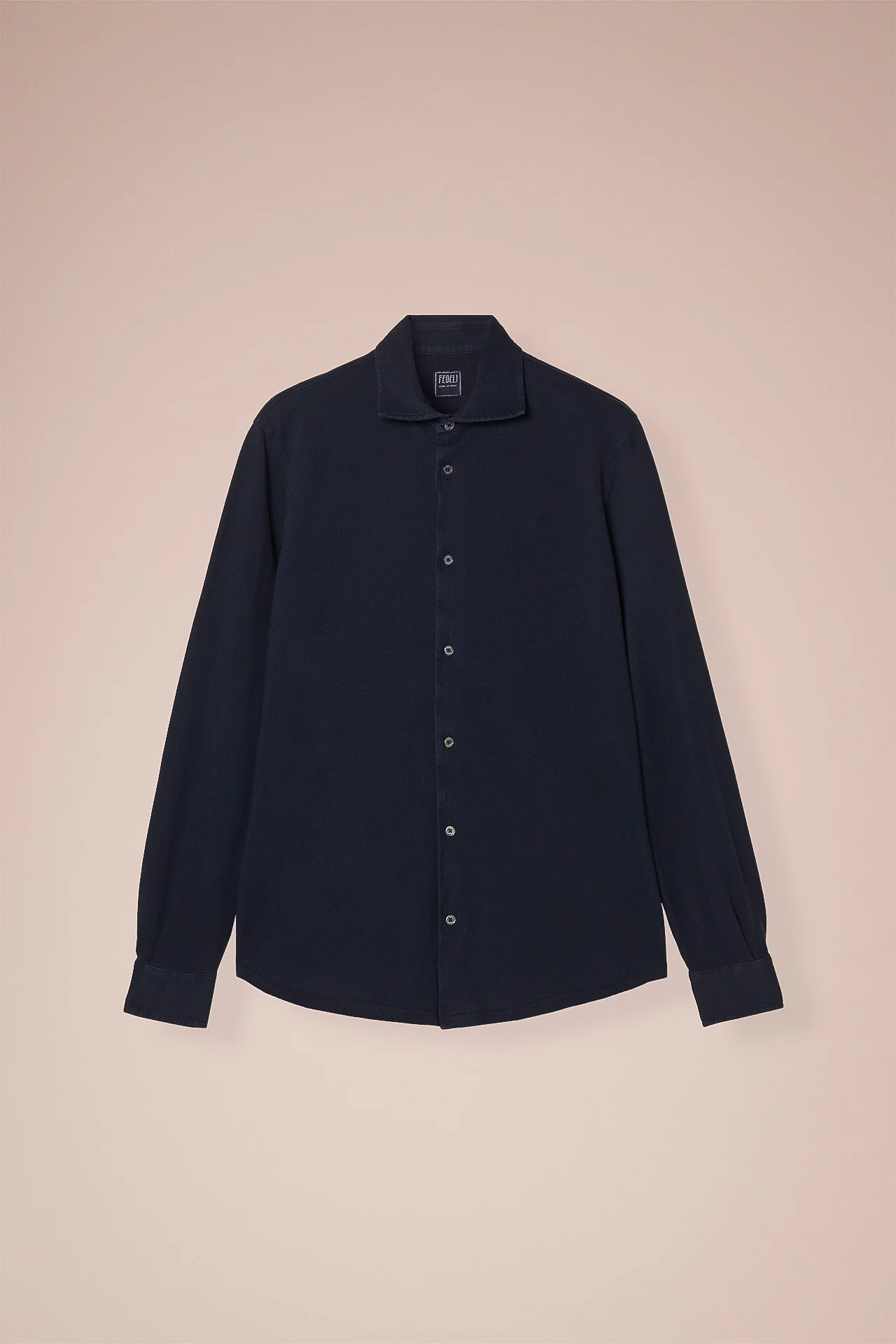 Steve Piquet Cotton Long Sleeve Shirt in iconic colors - Image 6