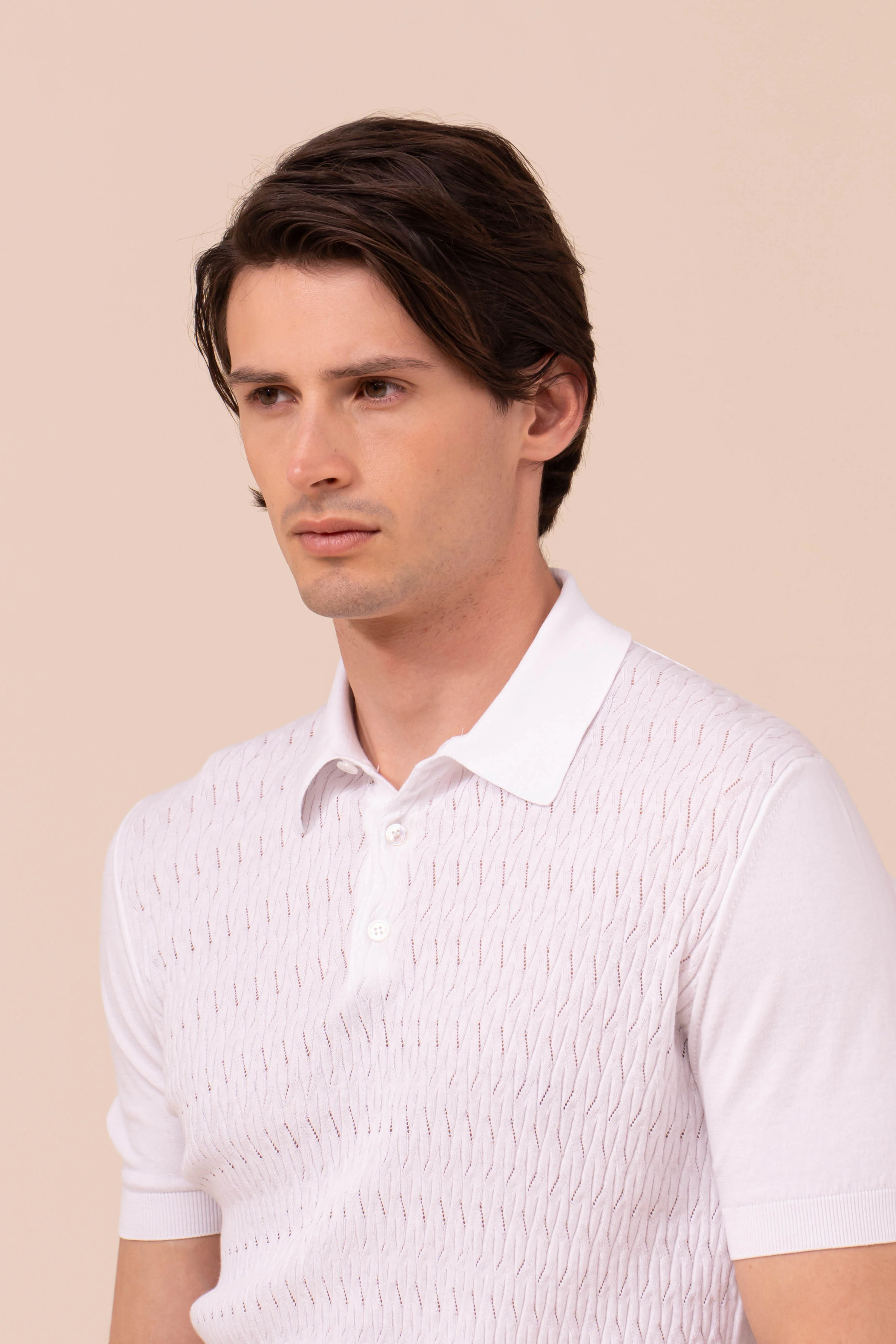 Joao Giza Organic Cotton Short Sleeve Polo - Image 4