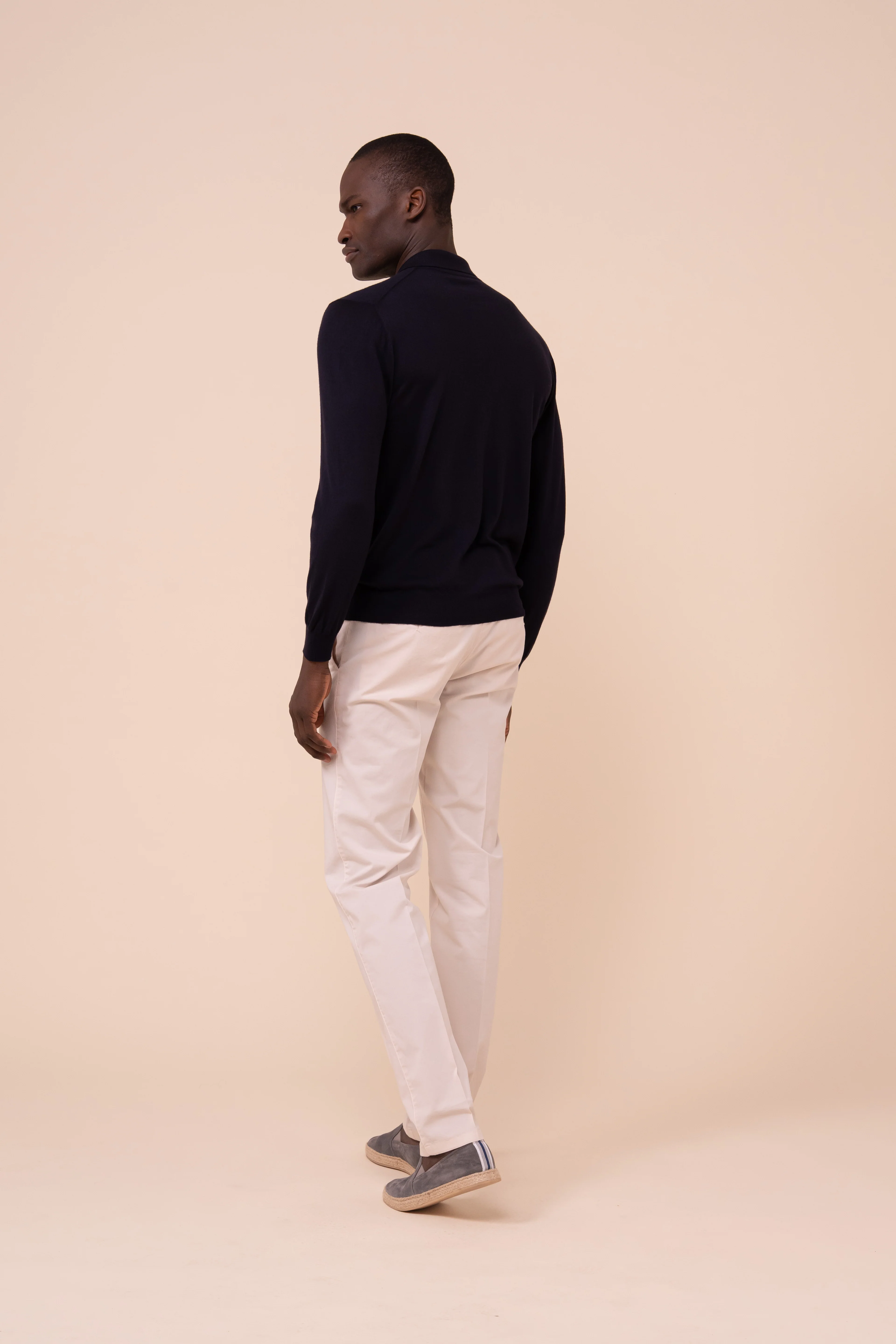 Superfine Wool Knit Shirt - Image 3
