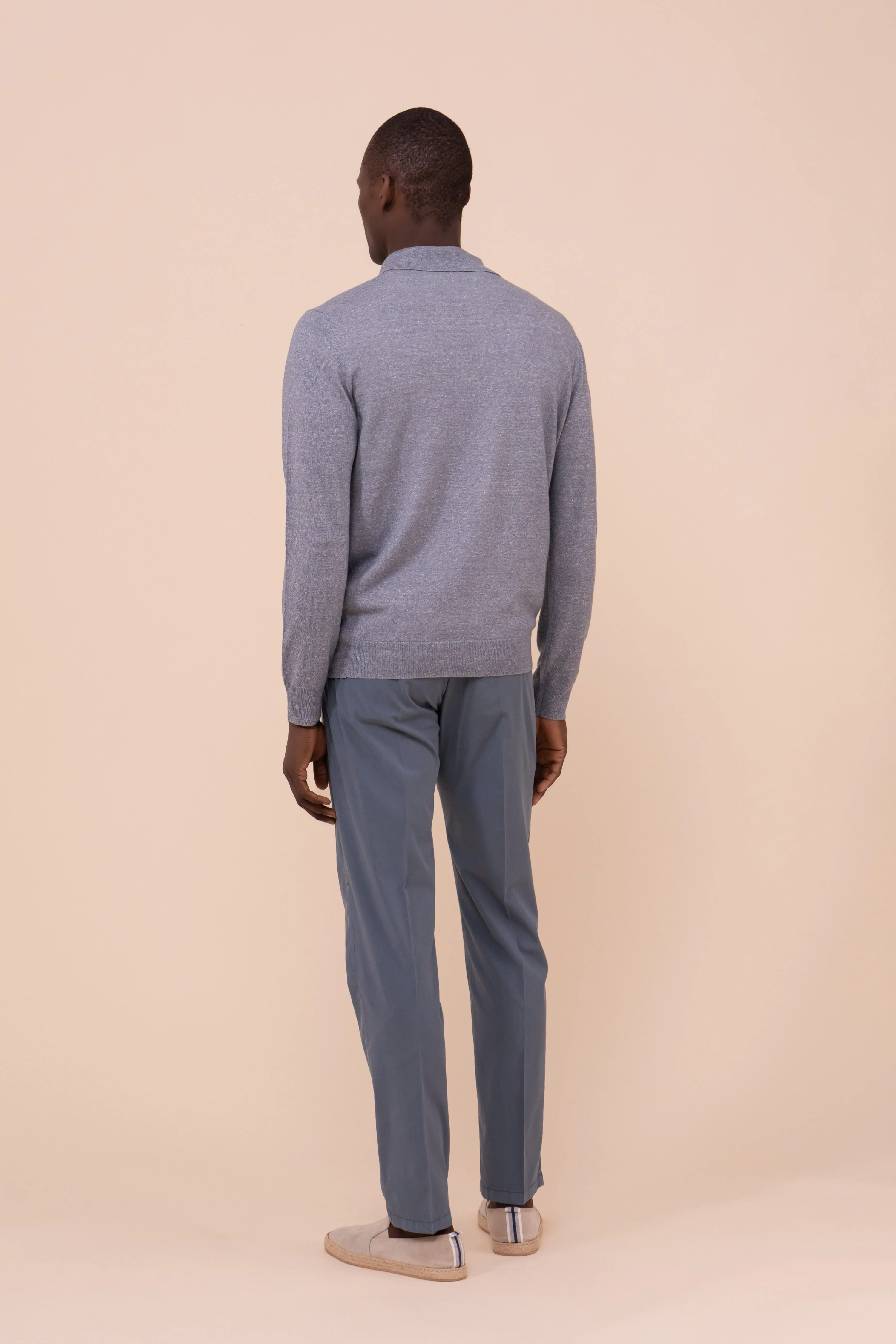 Cashmere and Linen Knit Shirt - Image 3