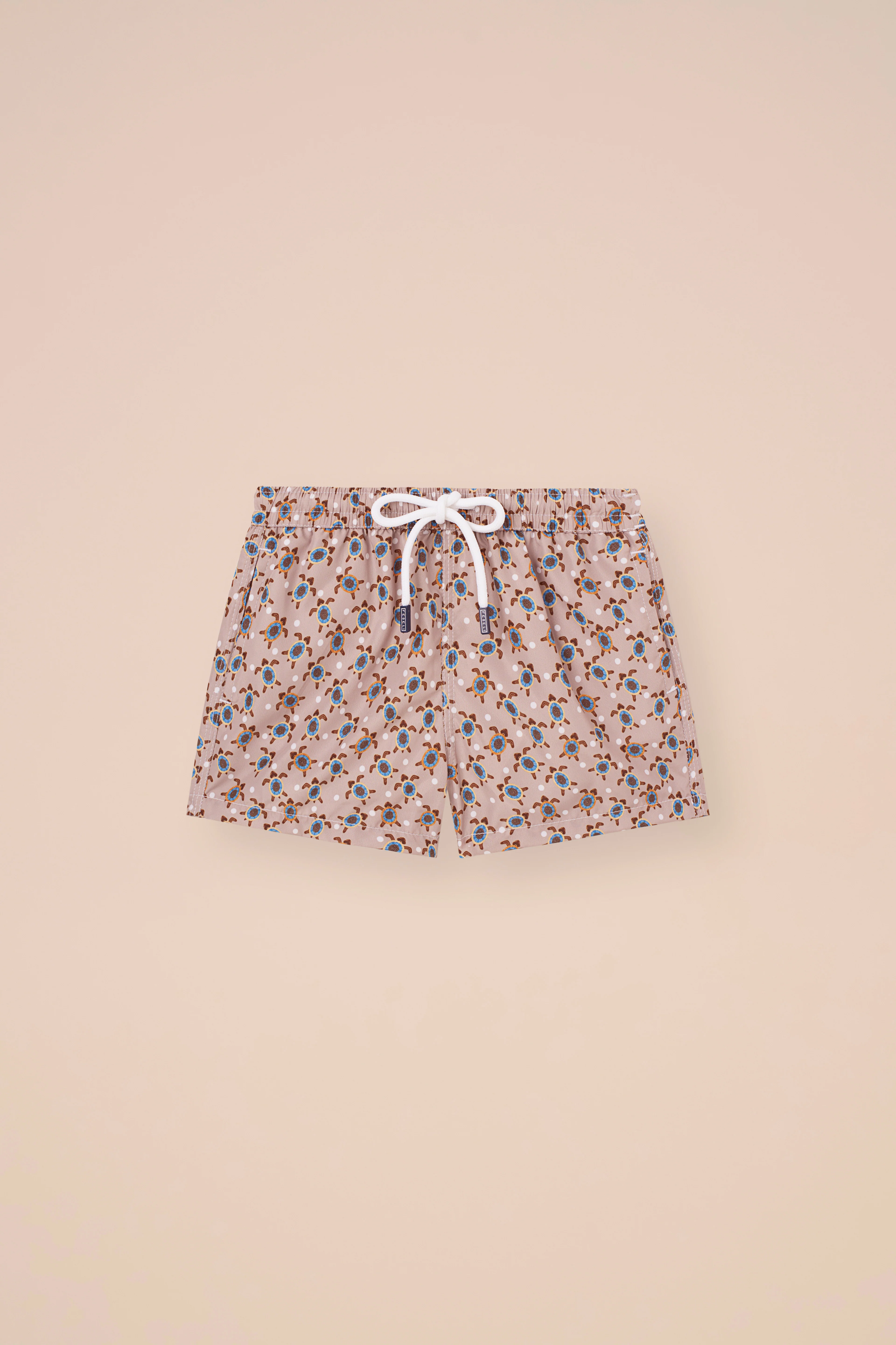 Madeira Kid Swim Trunks - 10-12 years - Sea Turtles Pattern - Image 4
