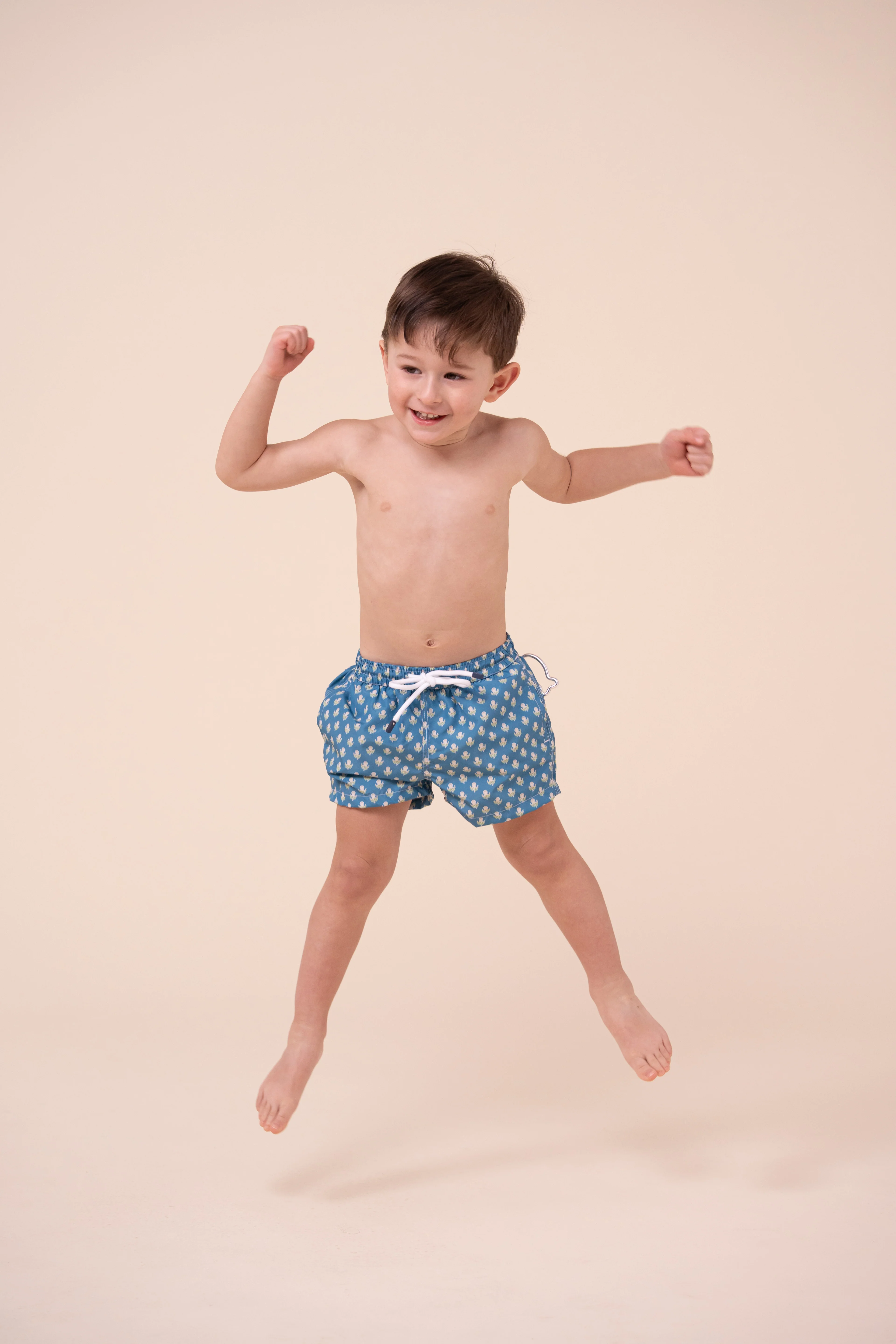 Madeira Kid Swim Trunks - 2-4 years - Octopus Pattern