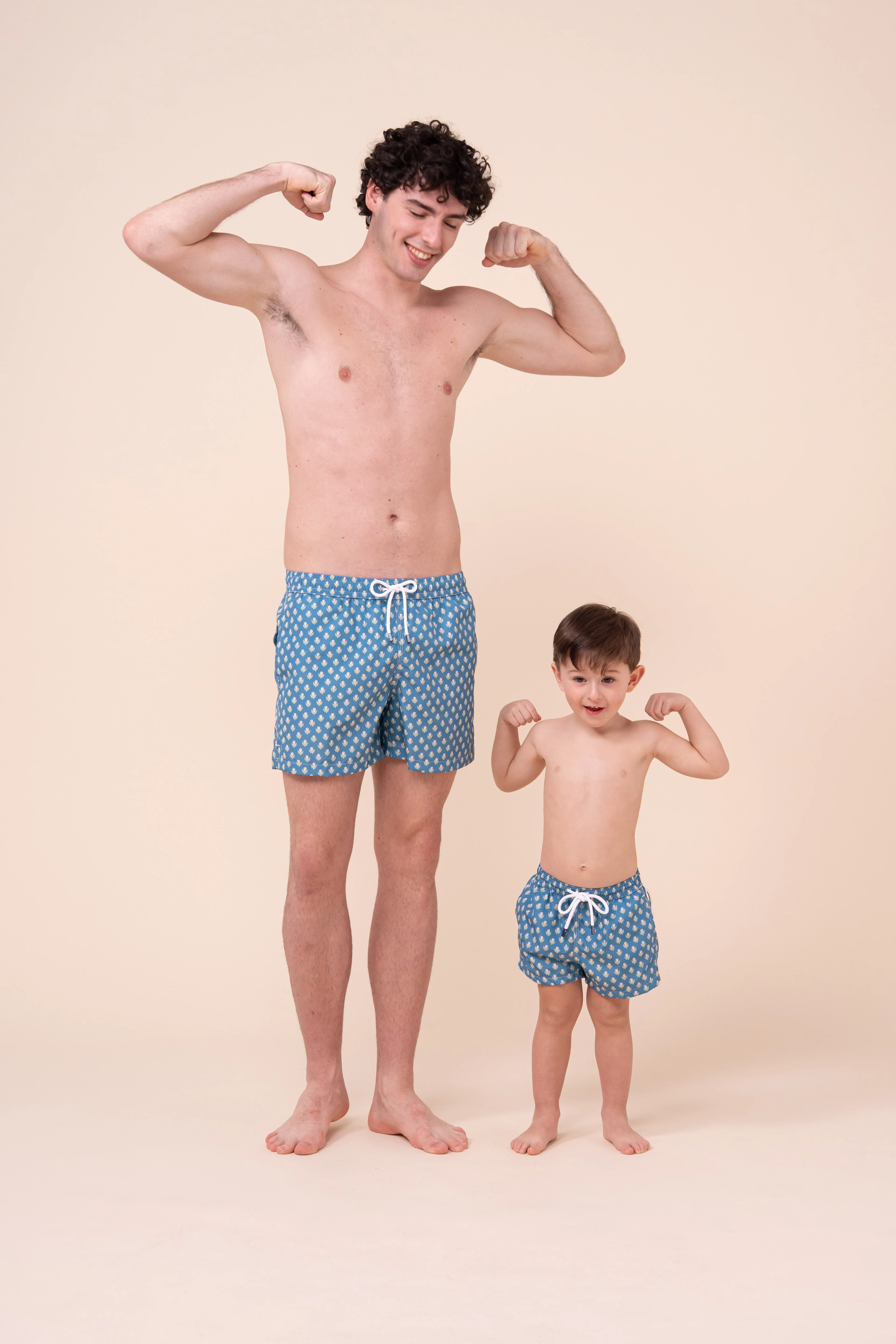 Madeira Kid Swim Trunks - 2-4 years - Octopus Pattern - Image 3