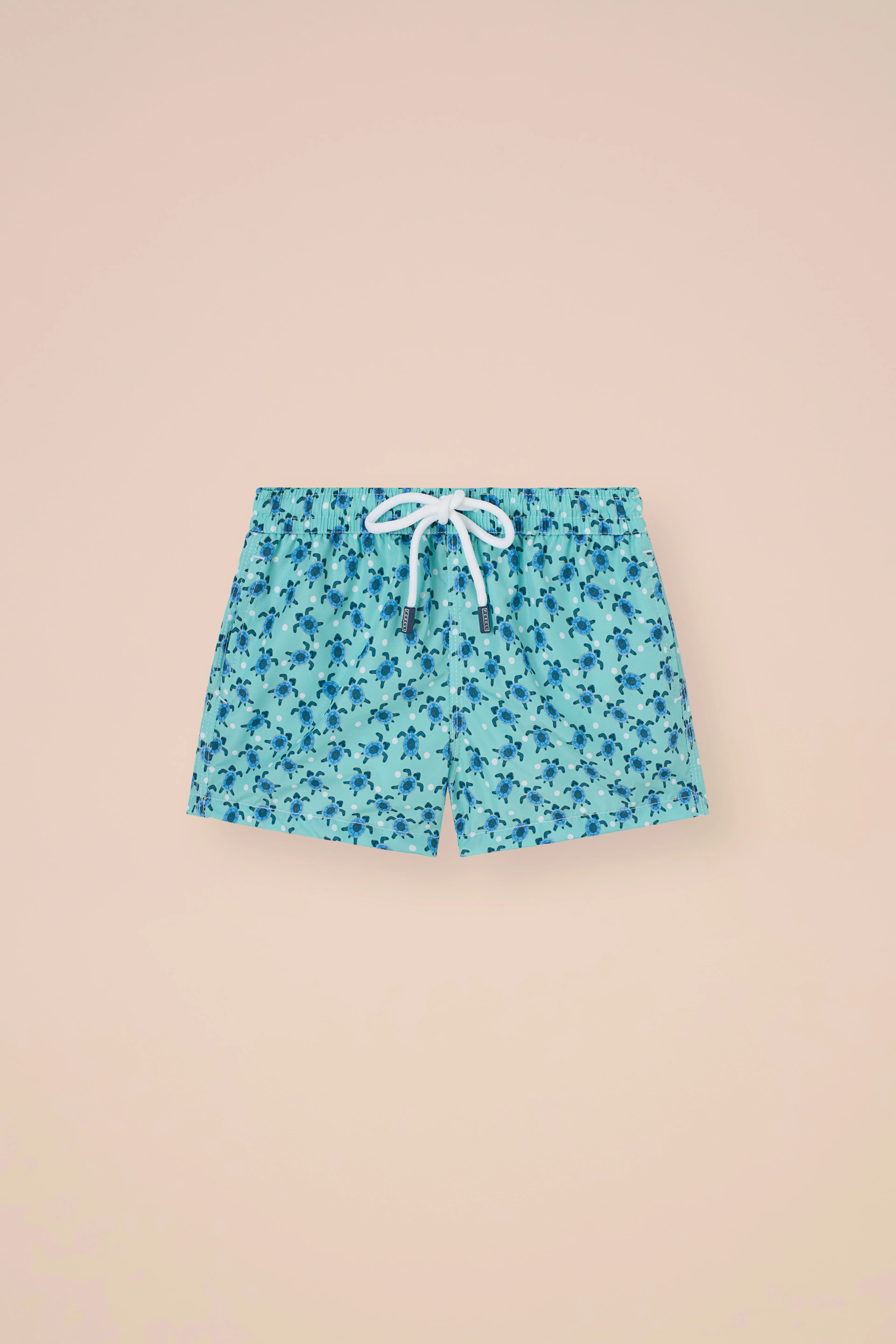 Madeira Kid Swim Trunks - 2-4 years - Sea Turtles Pattern - Image 5