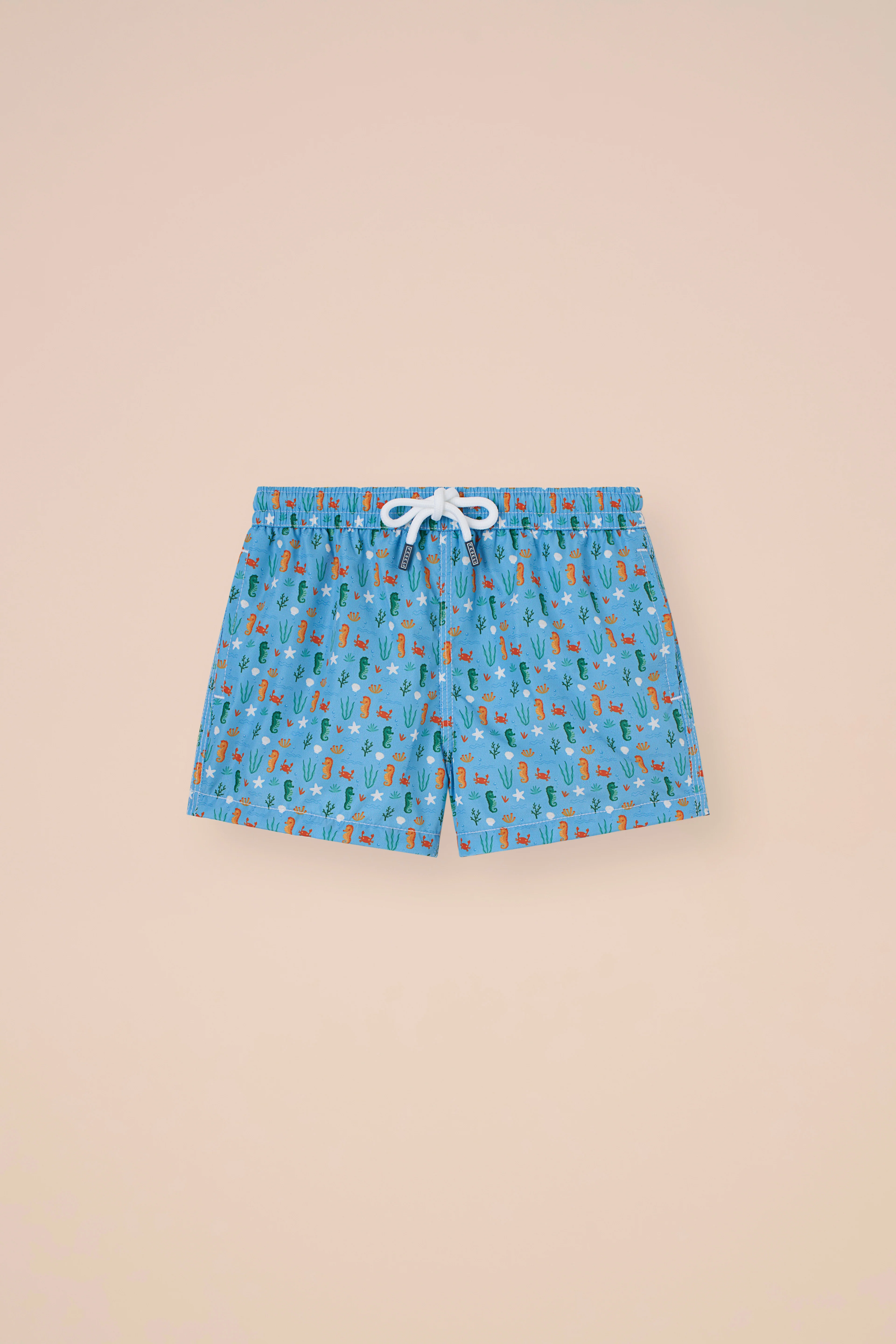 Madeira Kid Swim Trunks - 2-4 years - Seahorse Pattern - Image 5