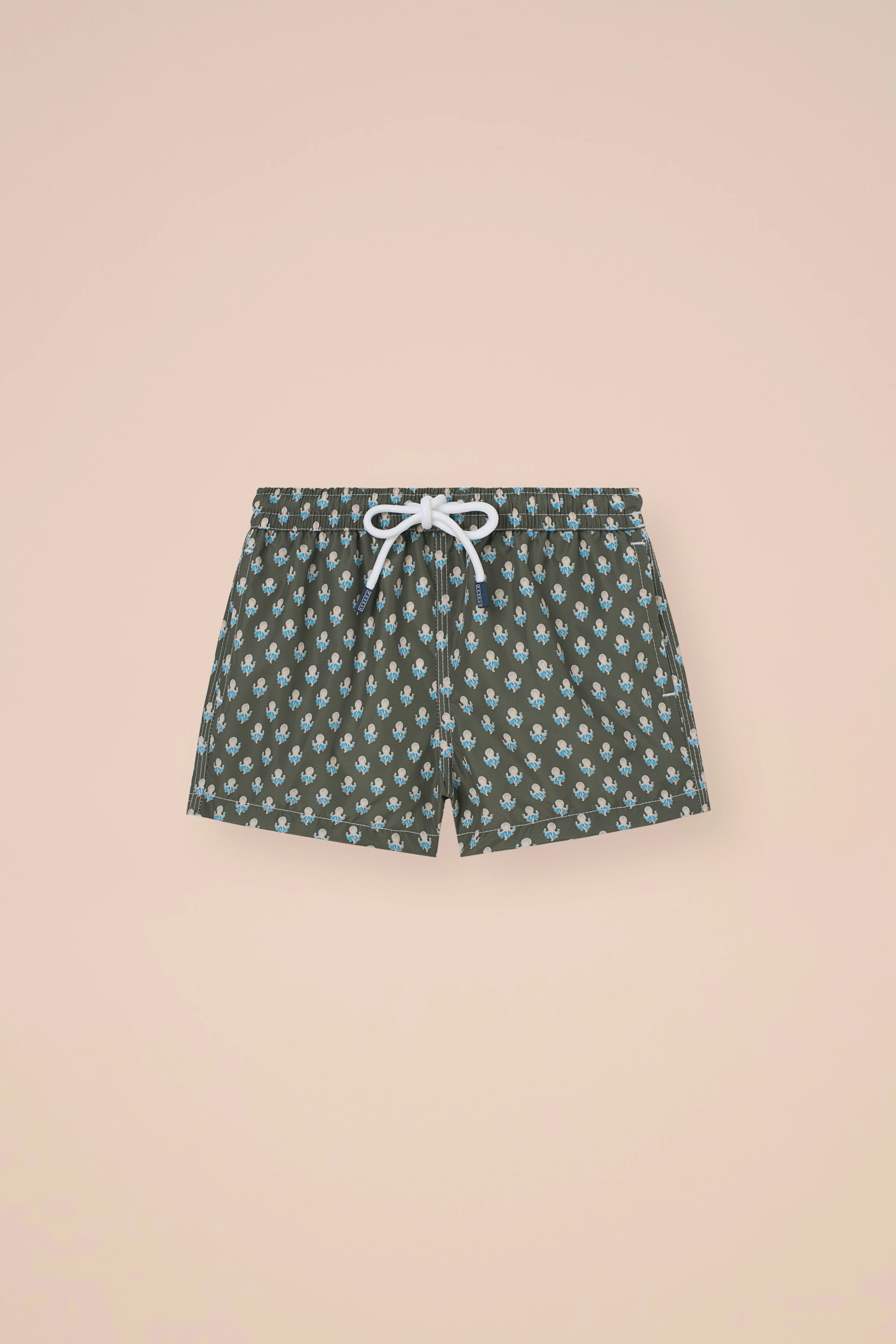 Madeira Kid Swim Trunks - 6-8 years - Octopus Pattern - Image 5