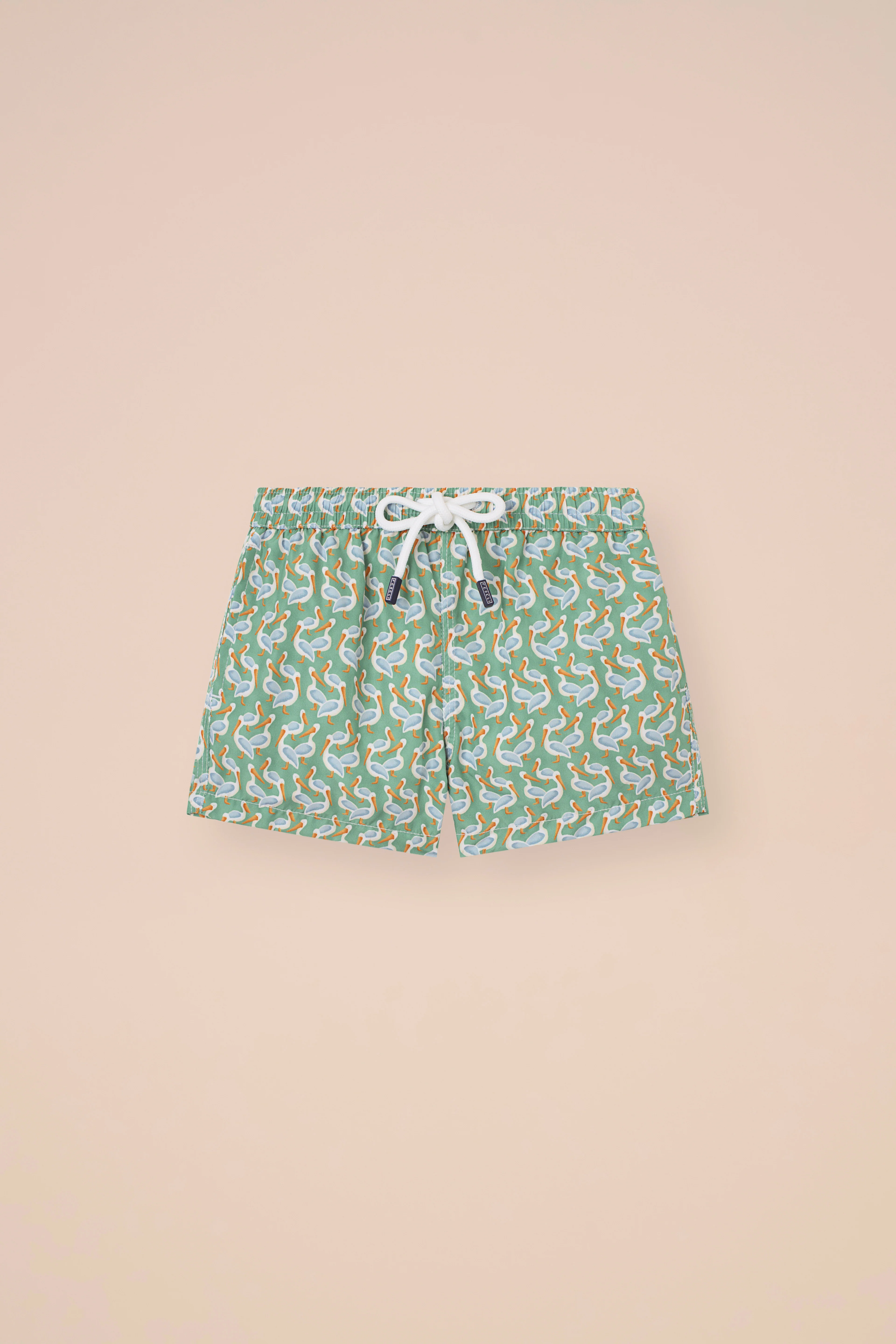 Madeira Kid Swim Trunks - 6-8 years - Pelican Pattern - Image 4