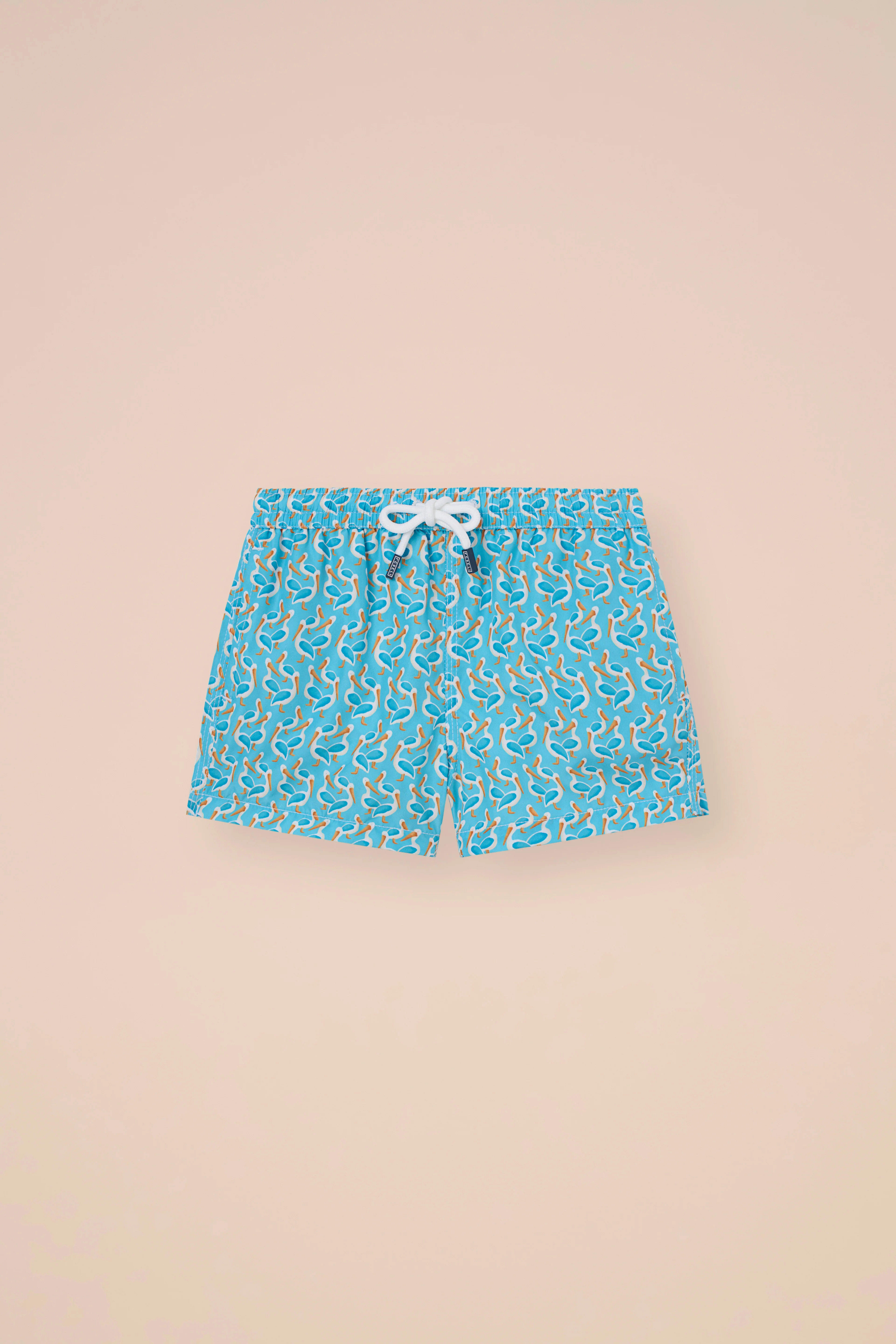 Madeira Kid Swim Trunks - 6-8 years - Pelican Pattern - Image 5