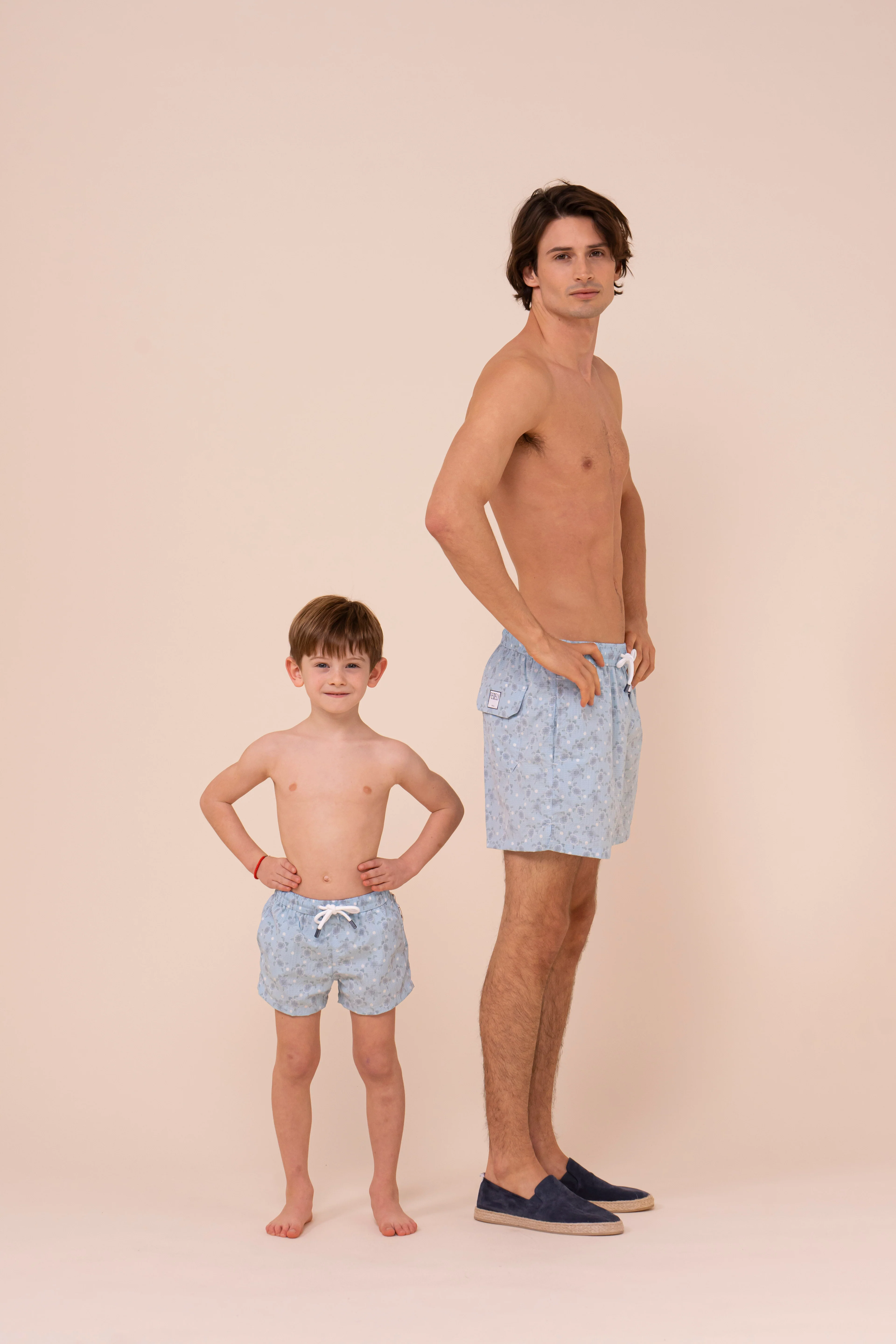 Madeira Kid Sakar Swim Trunks - 2-4 years - Turtles Pattern - Image 3