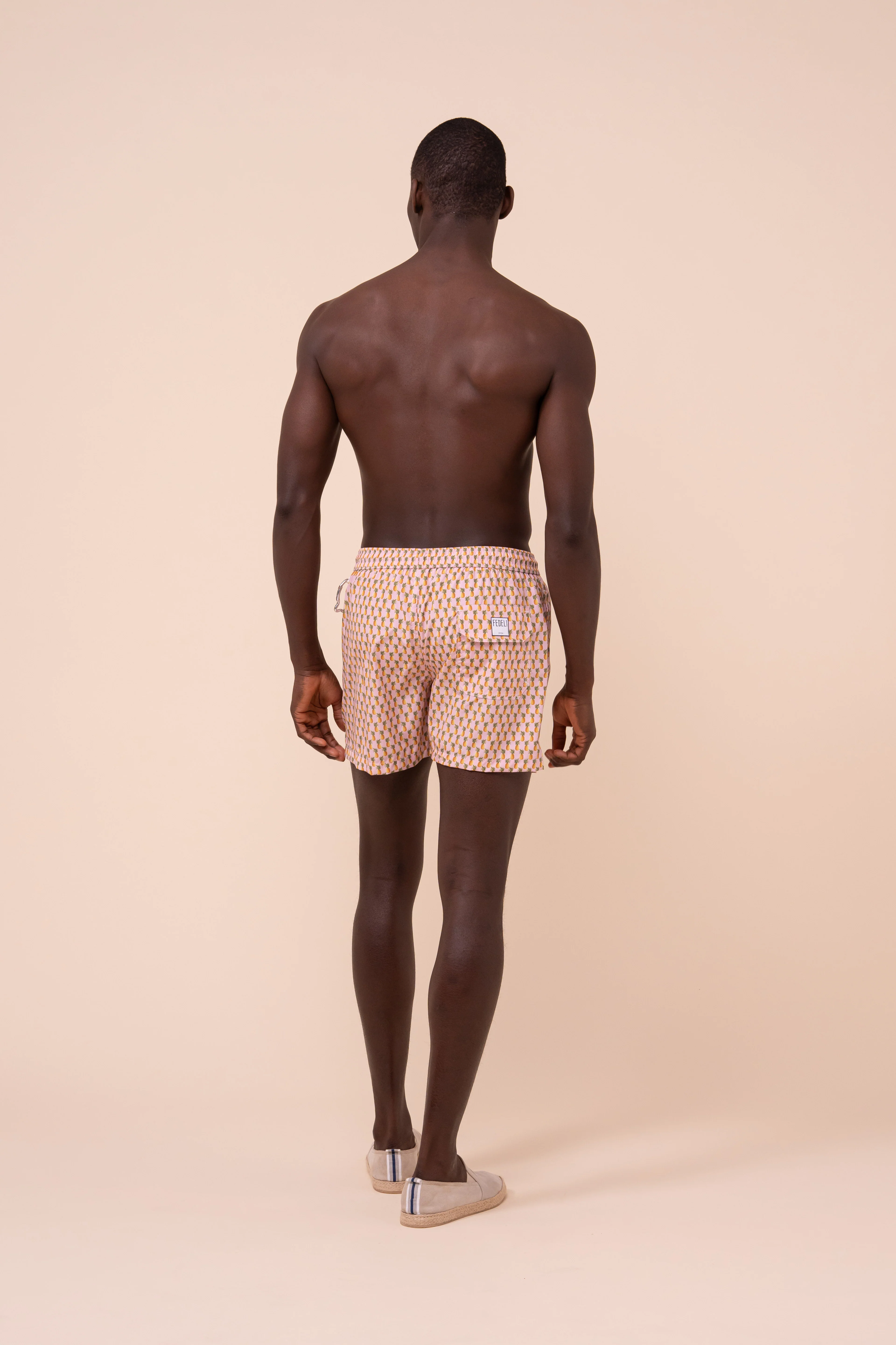 Madeira - The Sustainable Swim Trunks - Pineapple Pattern - Image 3