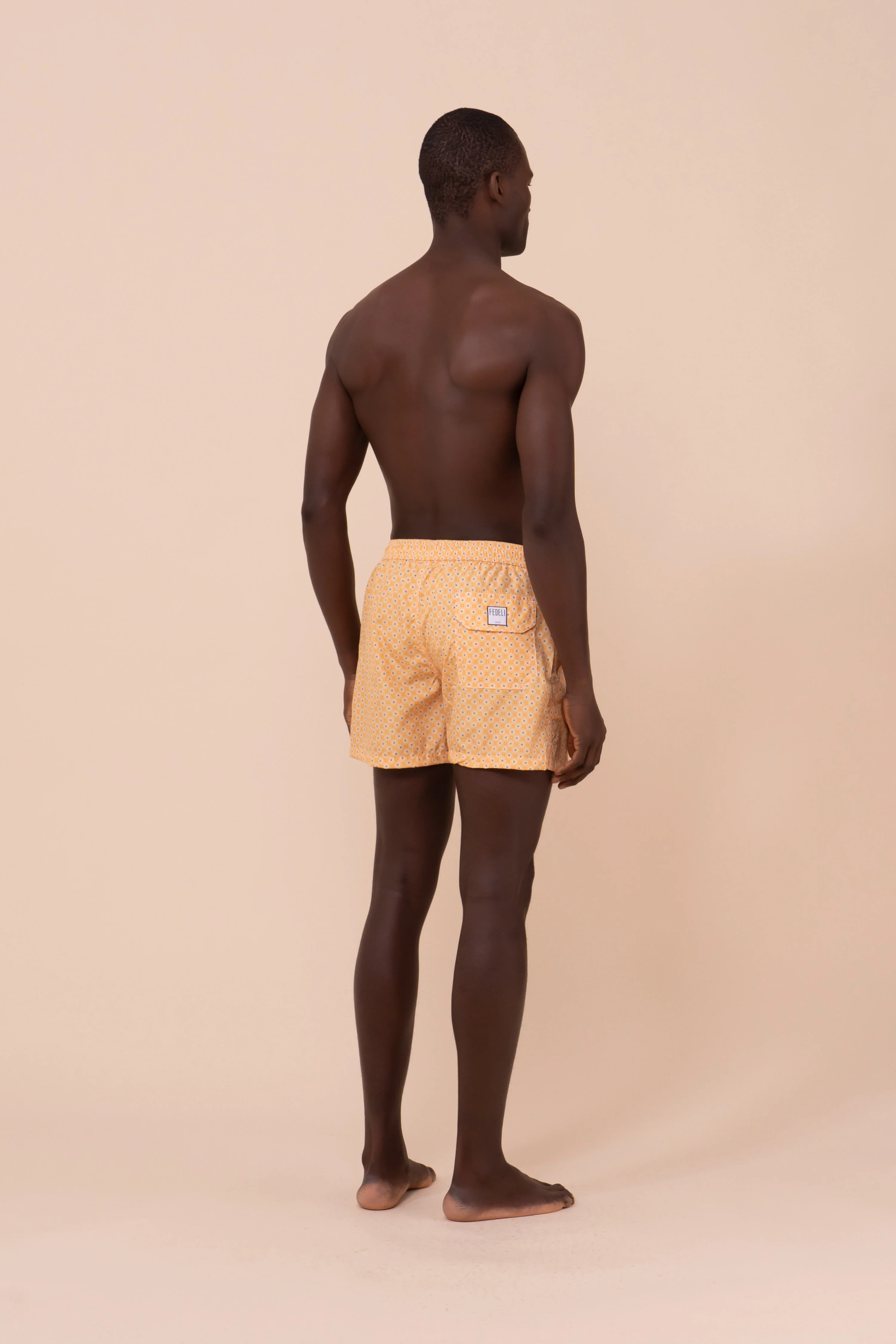 Madeira - The Sustainable Swim Trunks - Daisy Pattern - Image 3
