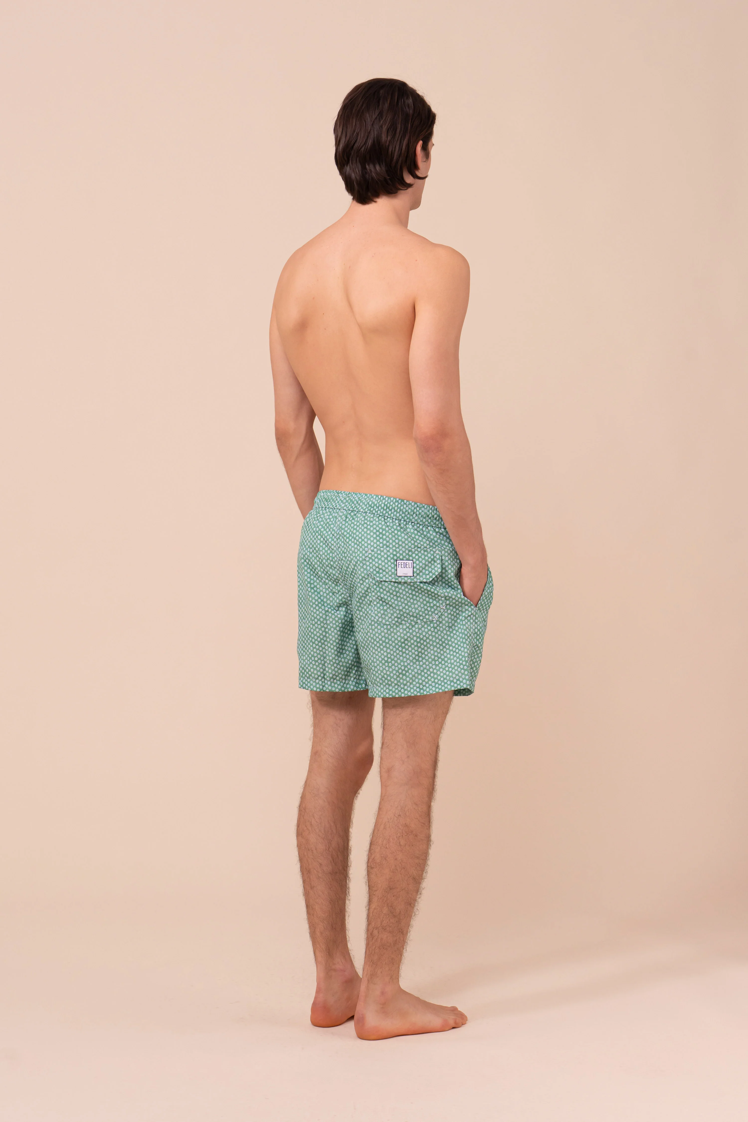 Madeira - The Sustainable Swim Trunks - Tiny Stars Pattern - Image 3