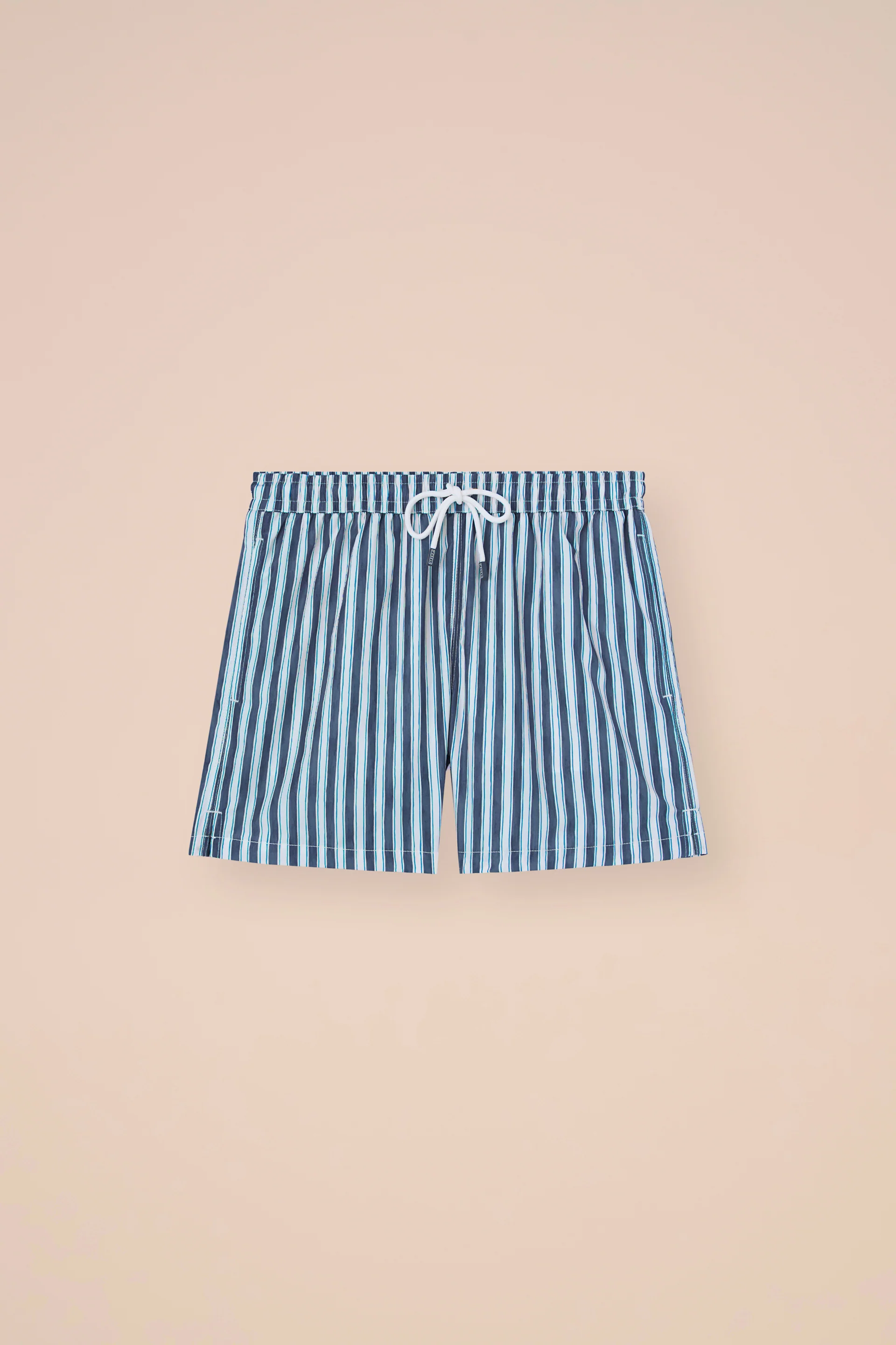 Madeira - The Sustainable Swim Trunks - Riviera Stripe Pattern - Image 7