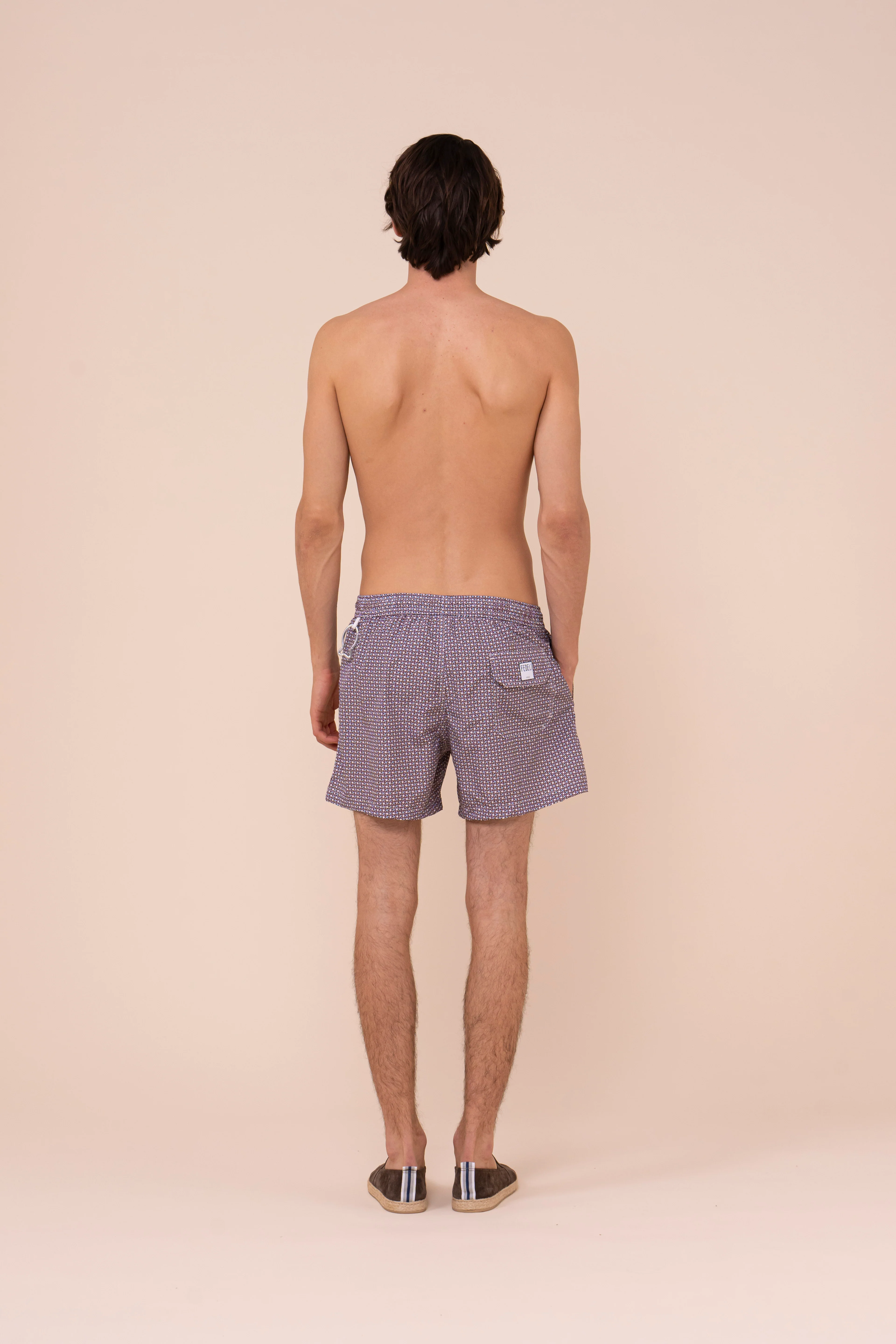 Madeira - The Sustainable Swim Trunks - Vintage Pattern - Image 3