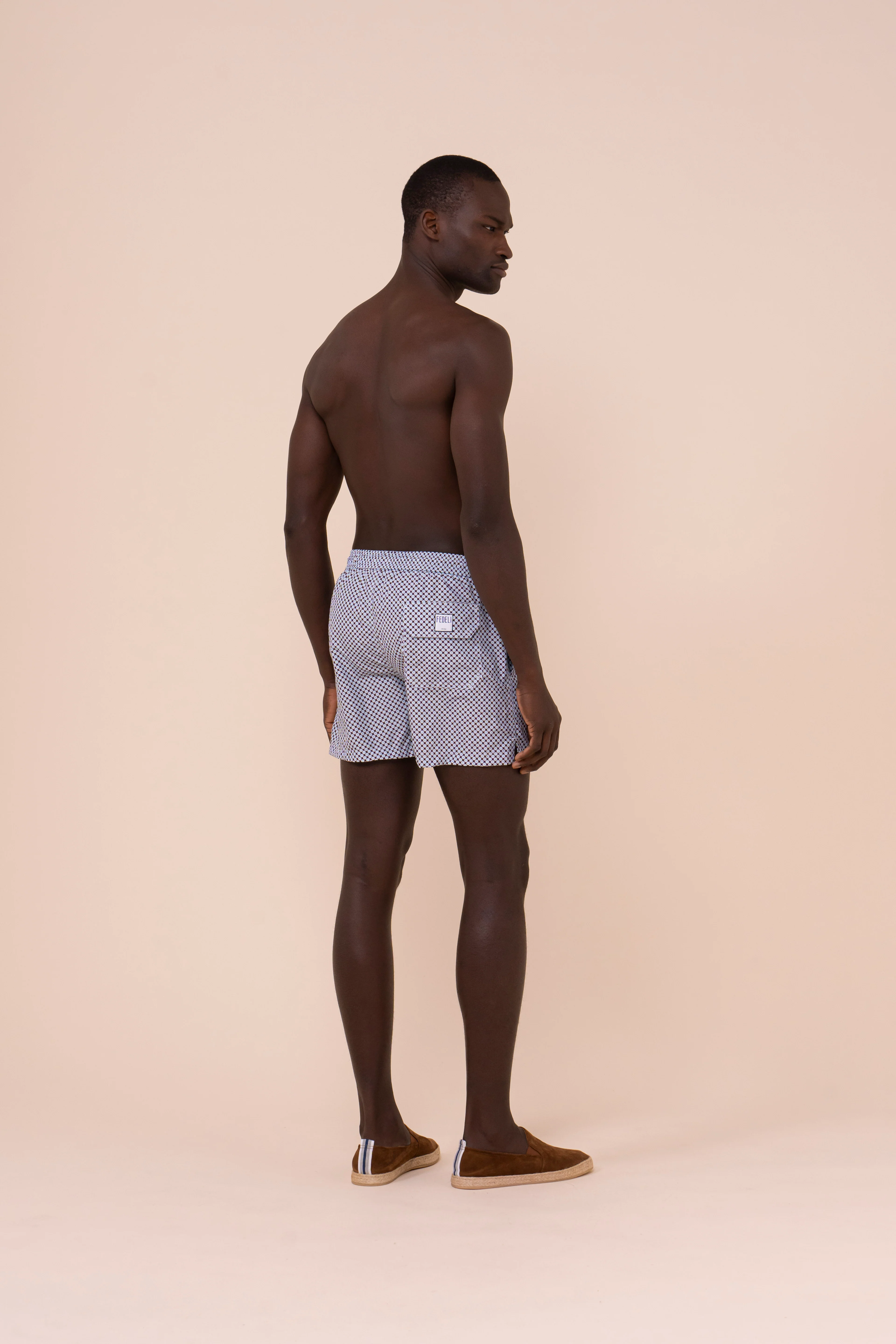 Madeira - The Sustainable Swim Trunks - Geometric Pattern - Image 3
