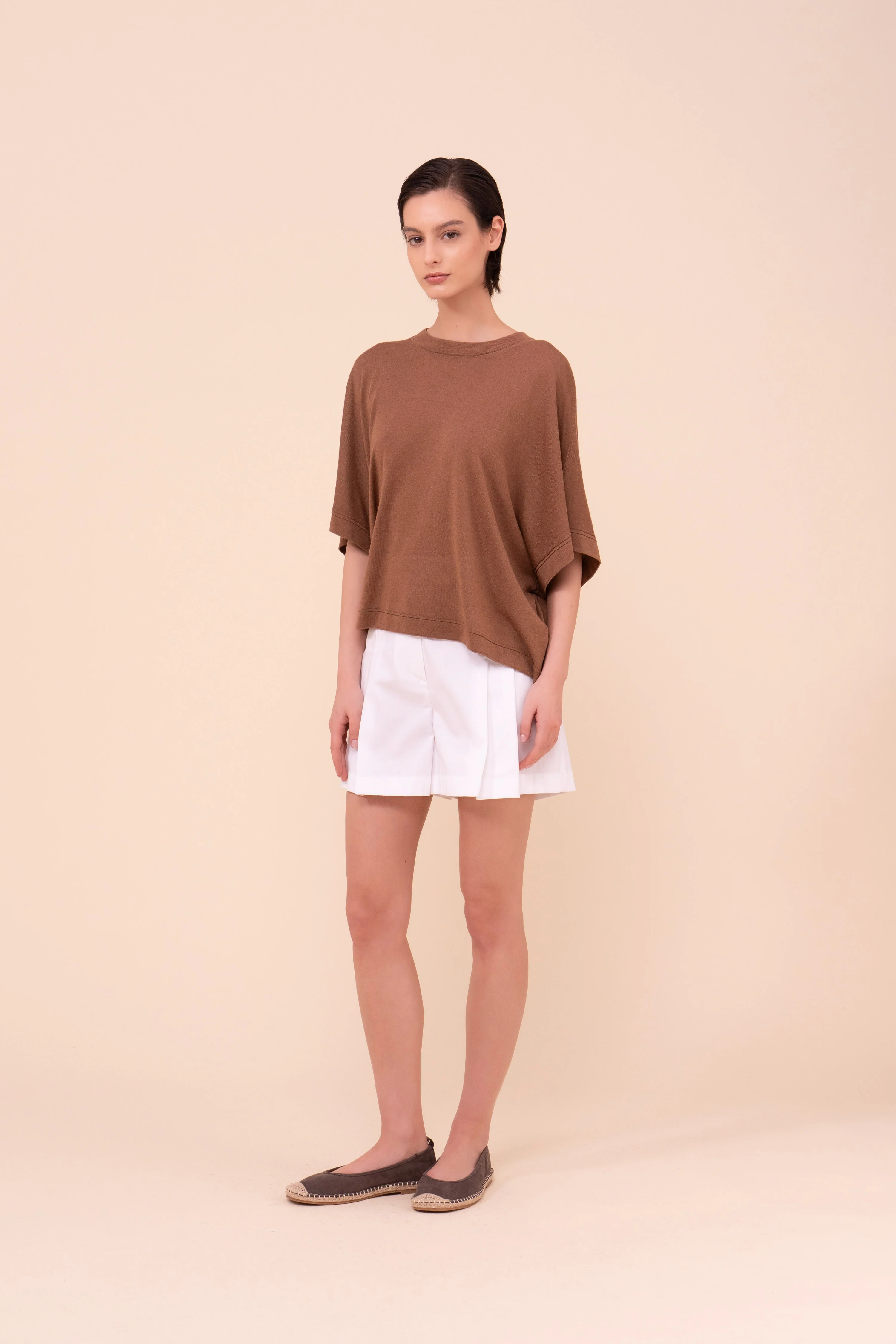 Millet Viscose and Linen Blend Crewneck - Image 2