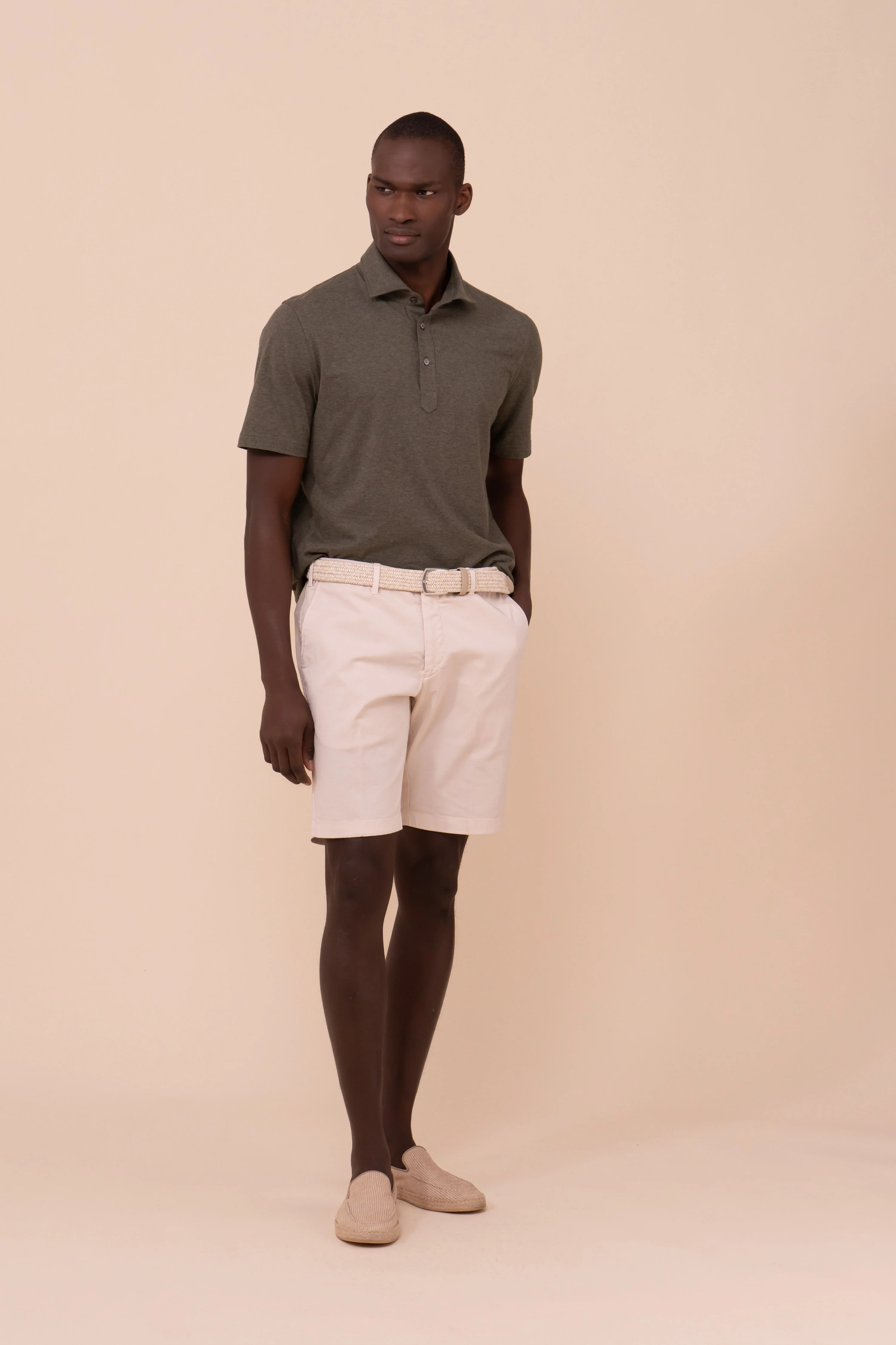 Moon Cotton Old Chino Shorts