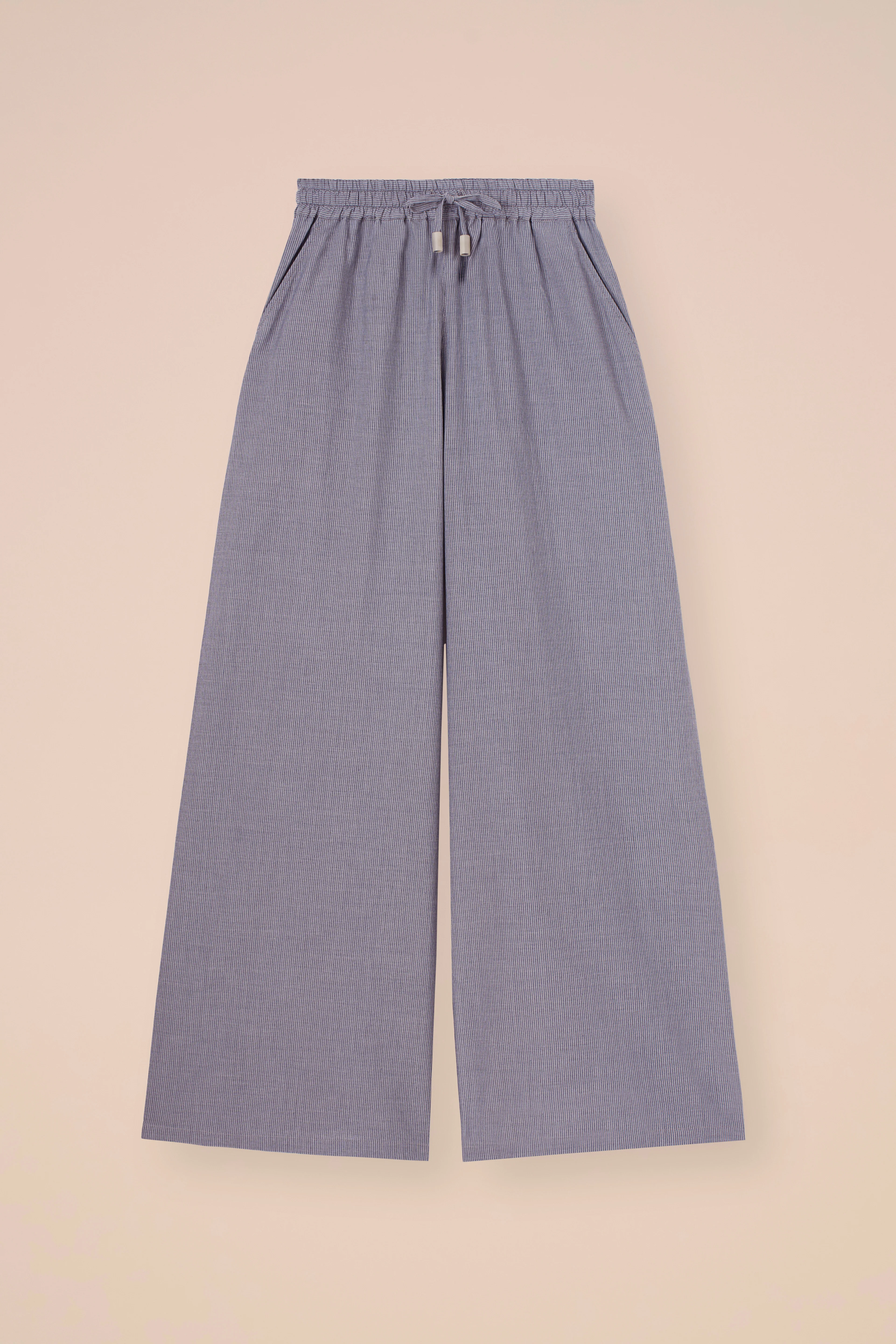 New Diana Striped Cotton Voile Pants - Image 5
