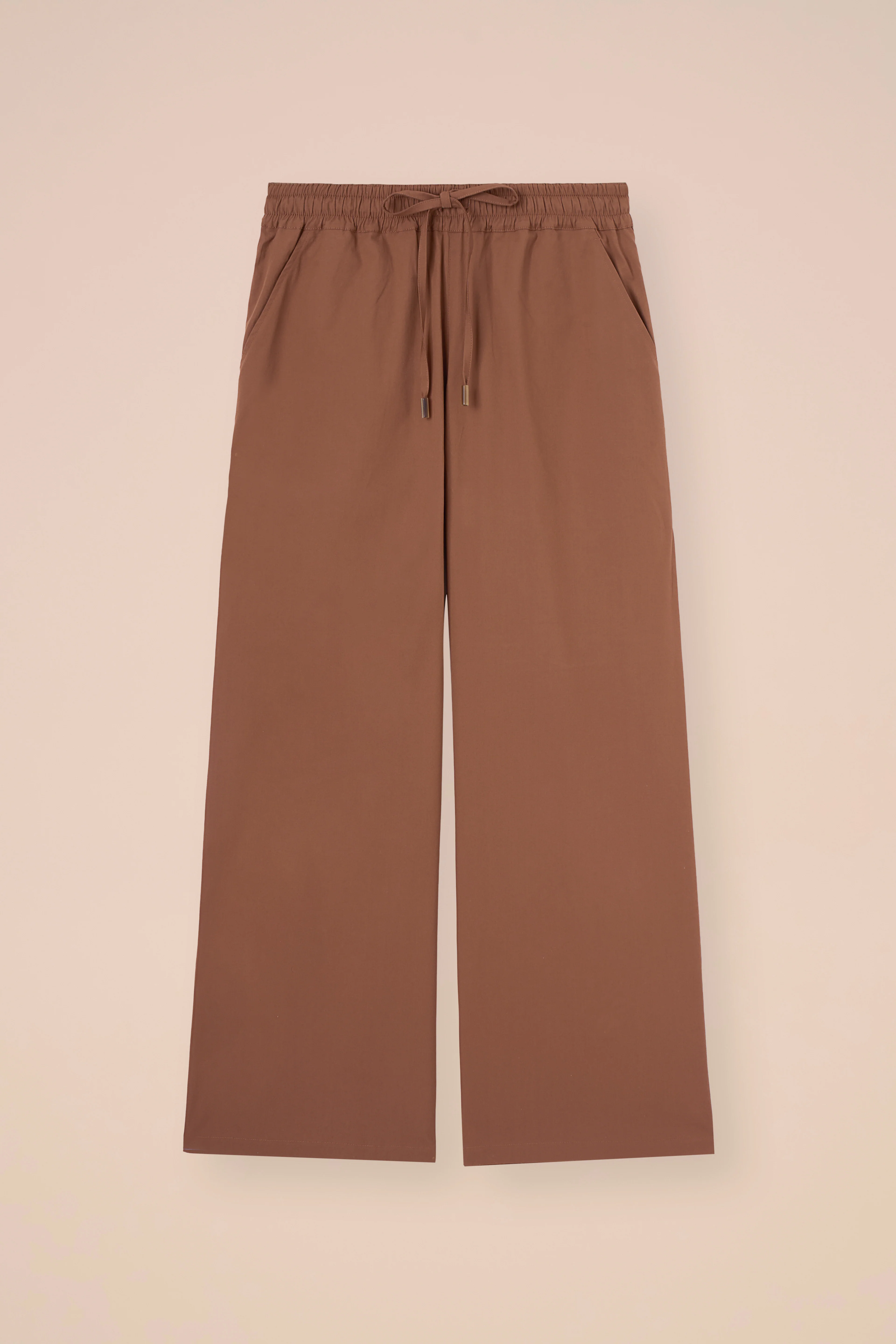New Diana Cotton Poplin Wide-Leg Pants - Image 5