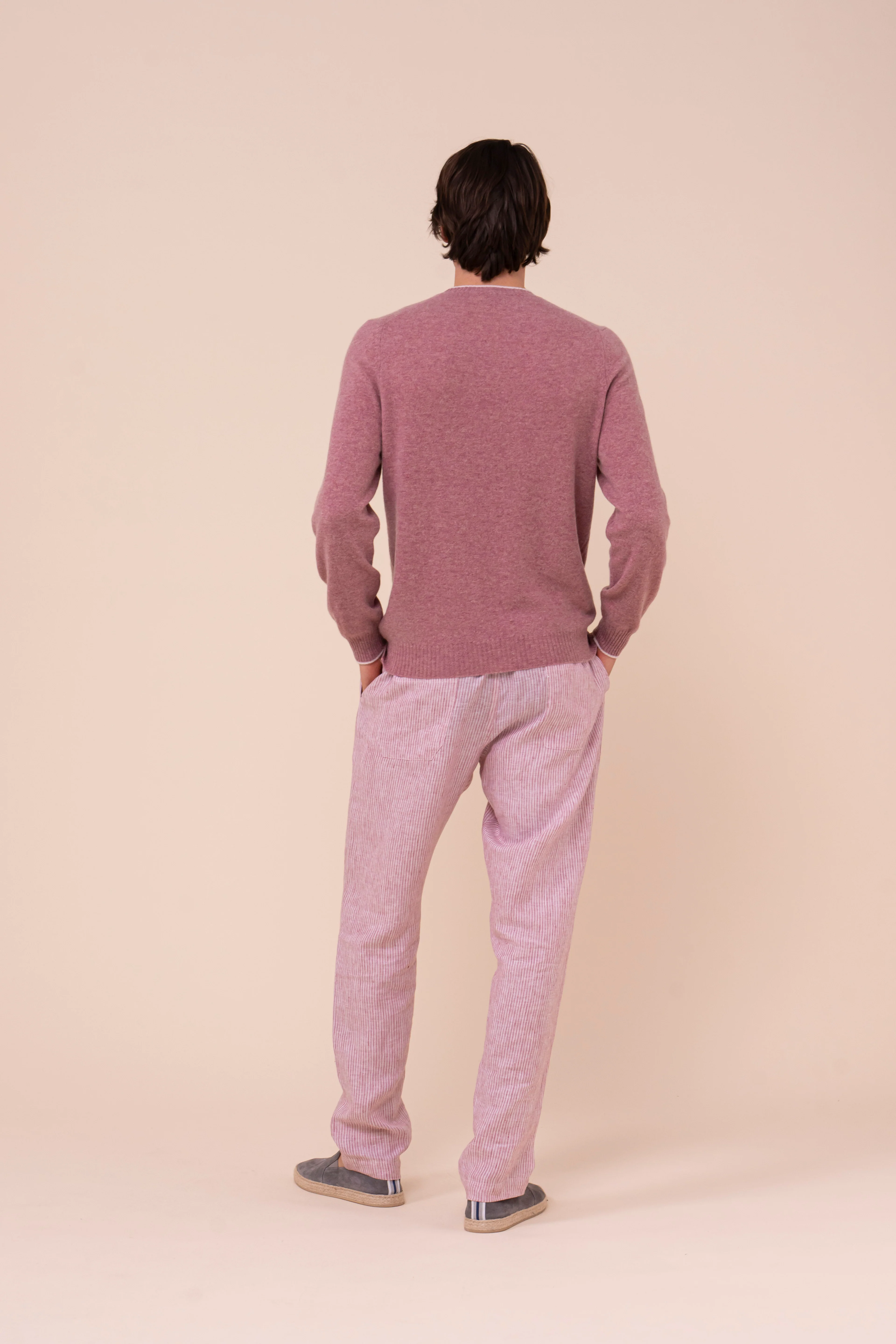 Argentina Persia Cashmere Spring Crewneck - Bicolor - Image 3
