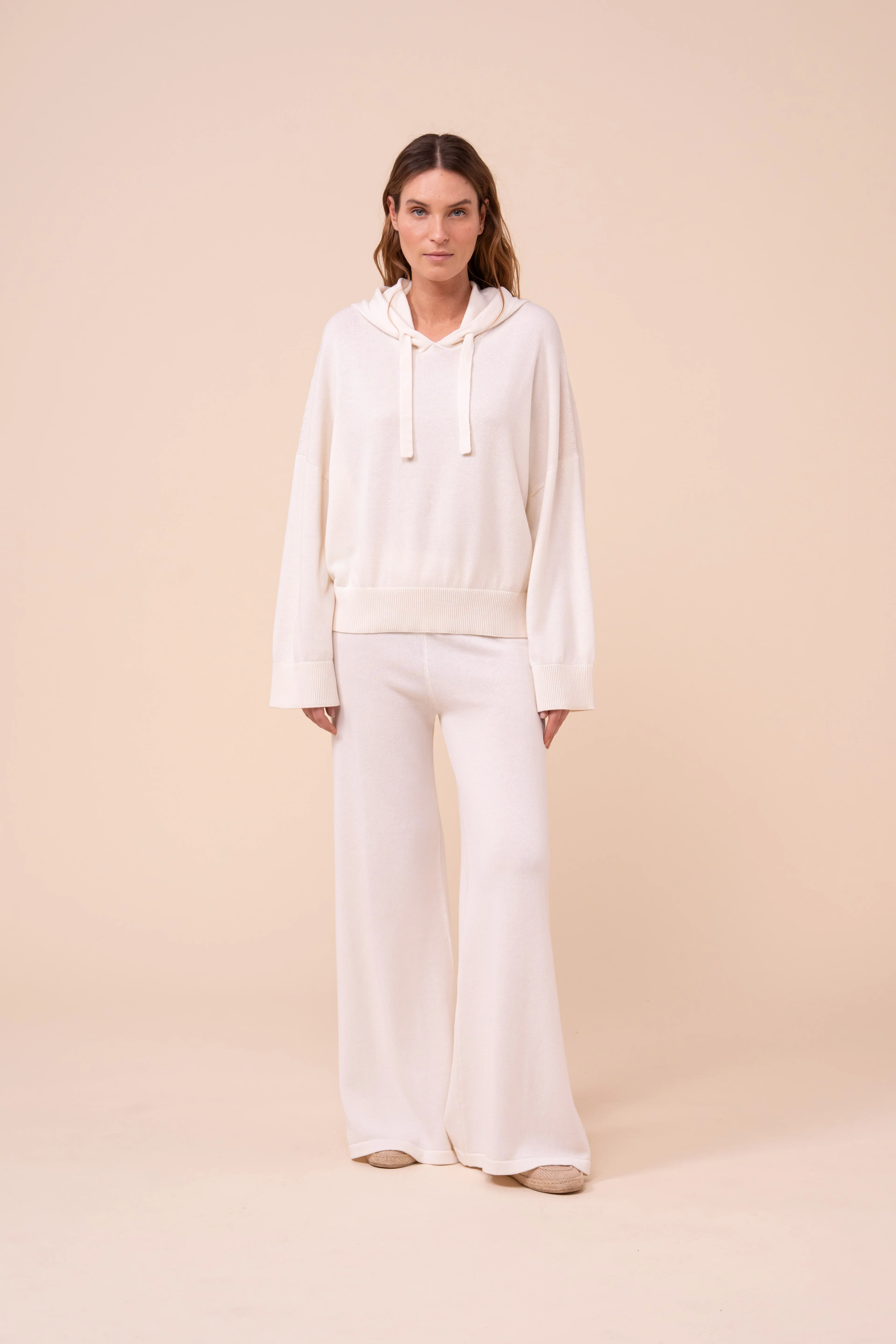 Pierre Cotton and Cashmere Knit Hoodie - Image 2