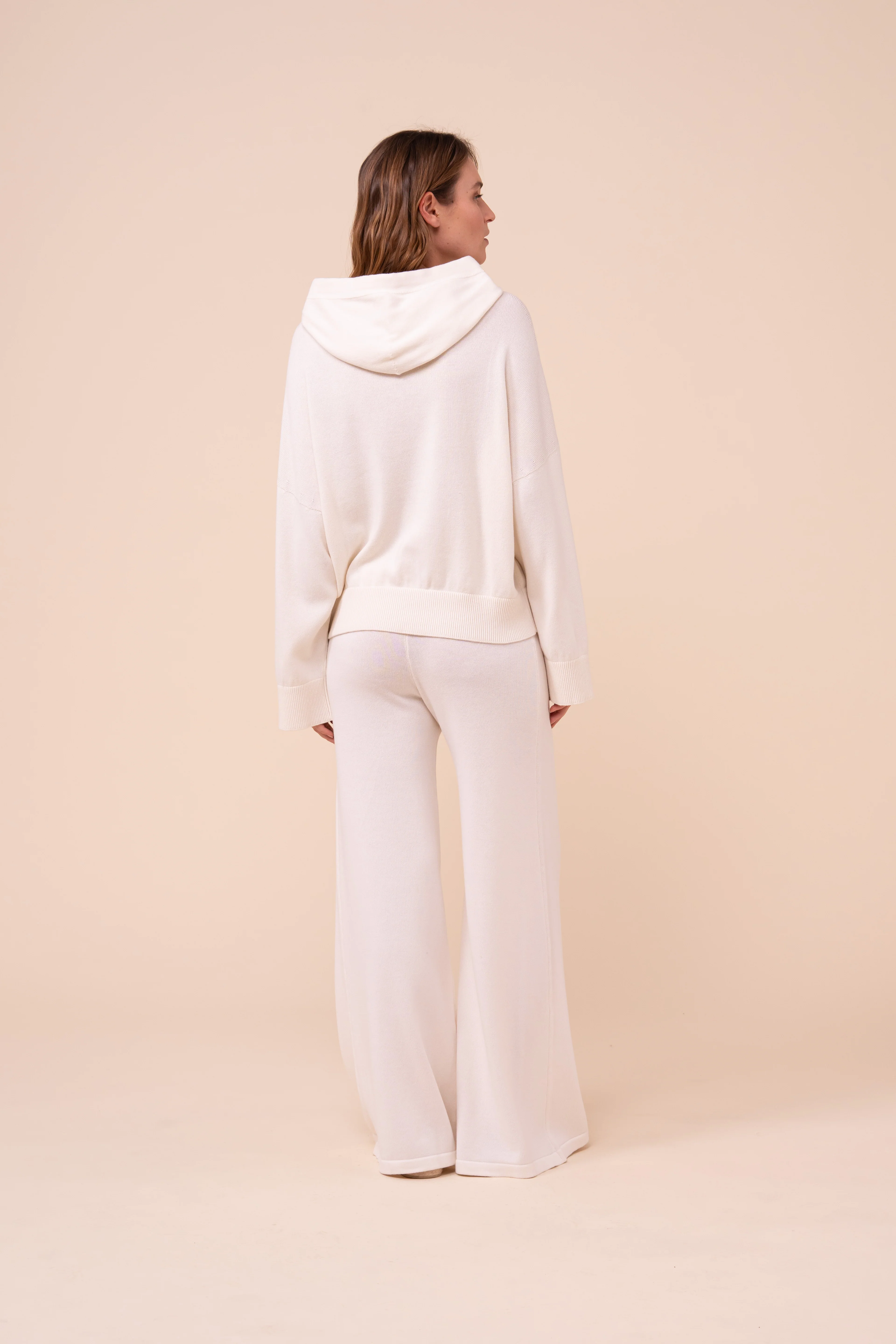 Pierre Cotton and Cashmere Knit Hoodie - Image 3