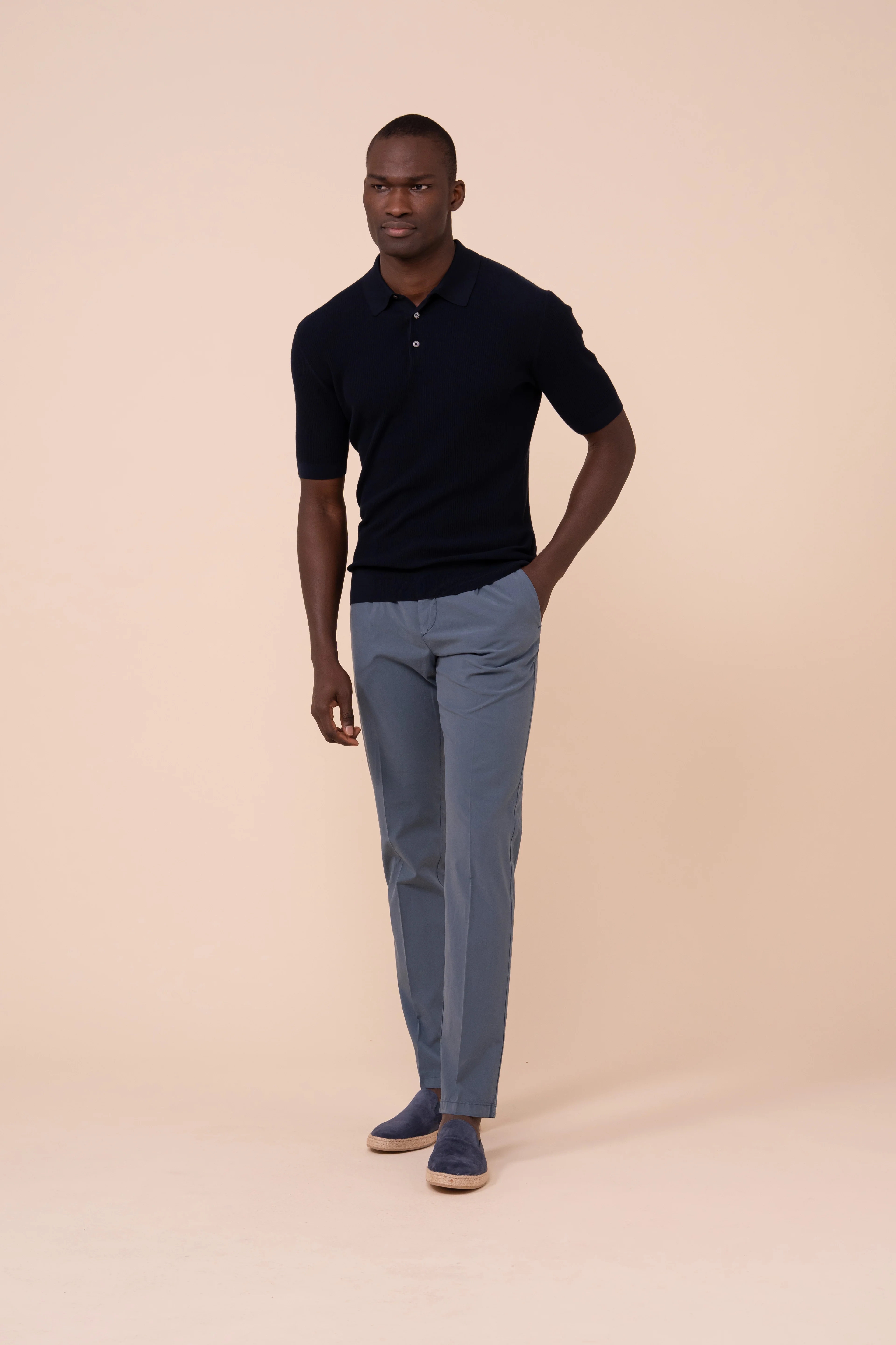 Rafael Giza Organic Cotton Short Sleeve Polo - Image 2