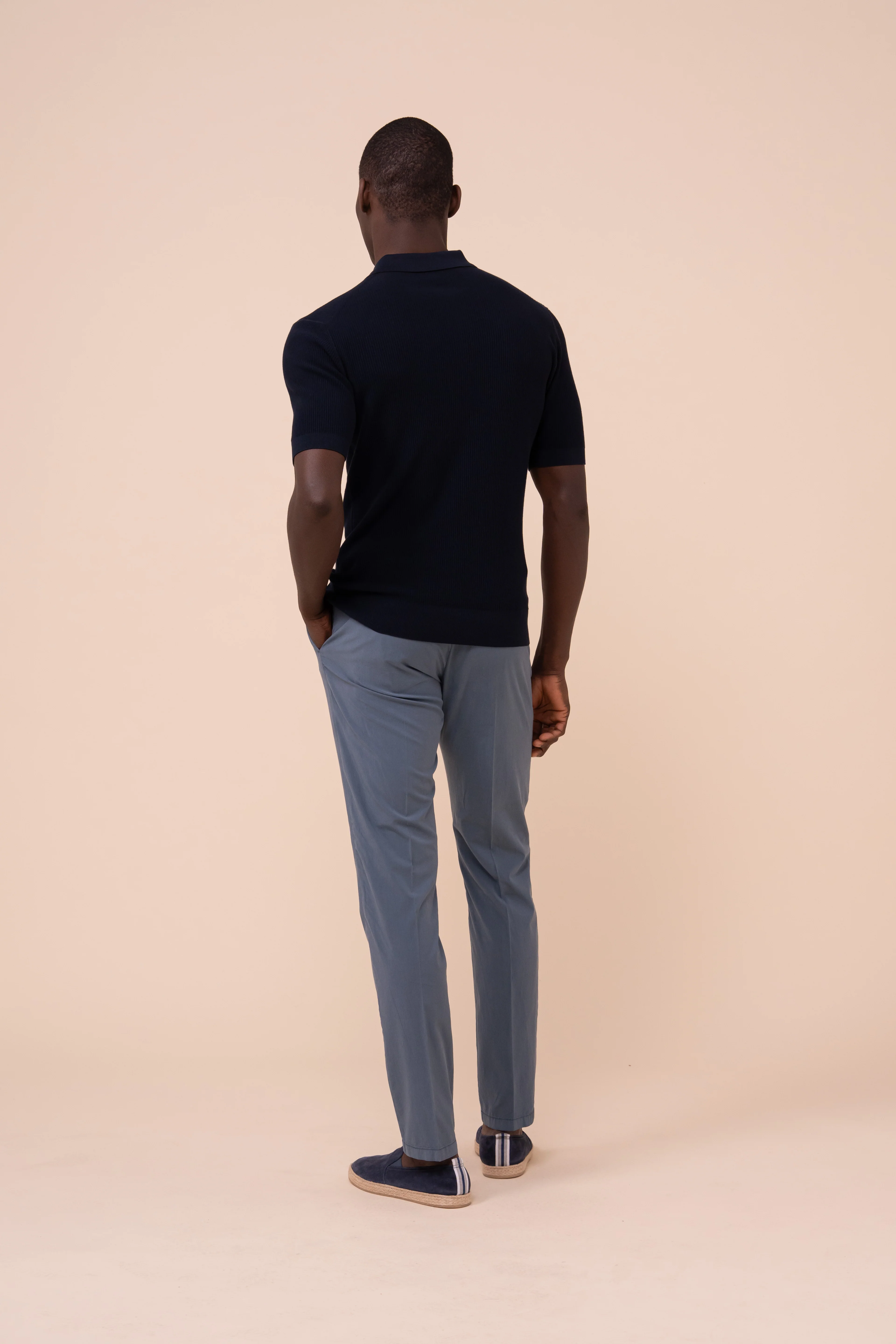 Rafael Giza Organic Cotton Short Sleeve Polo - Image 3