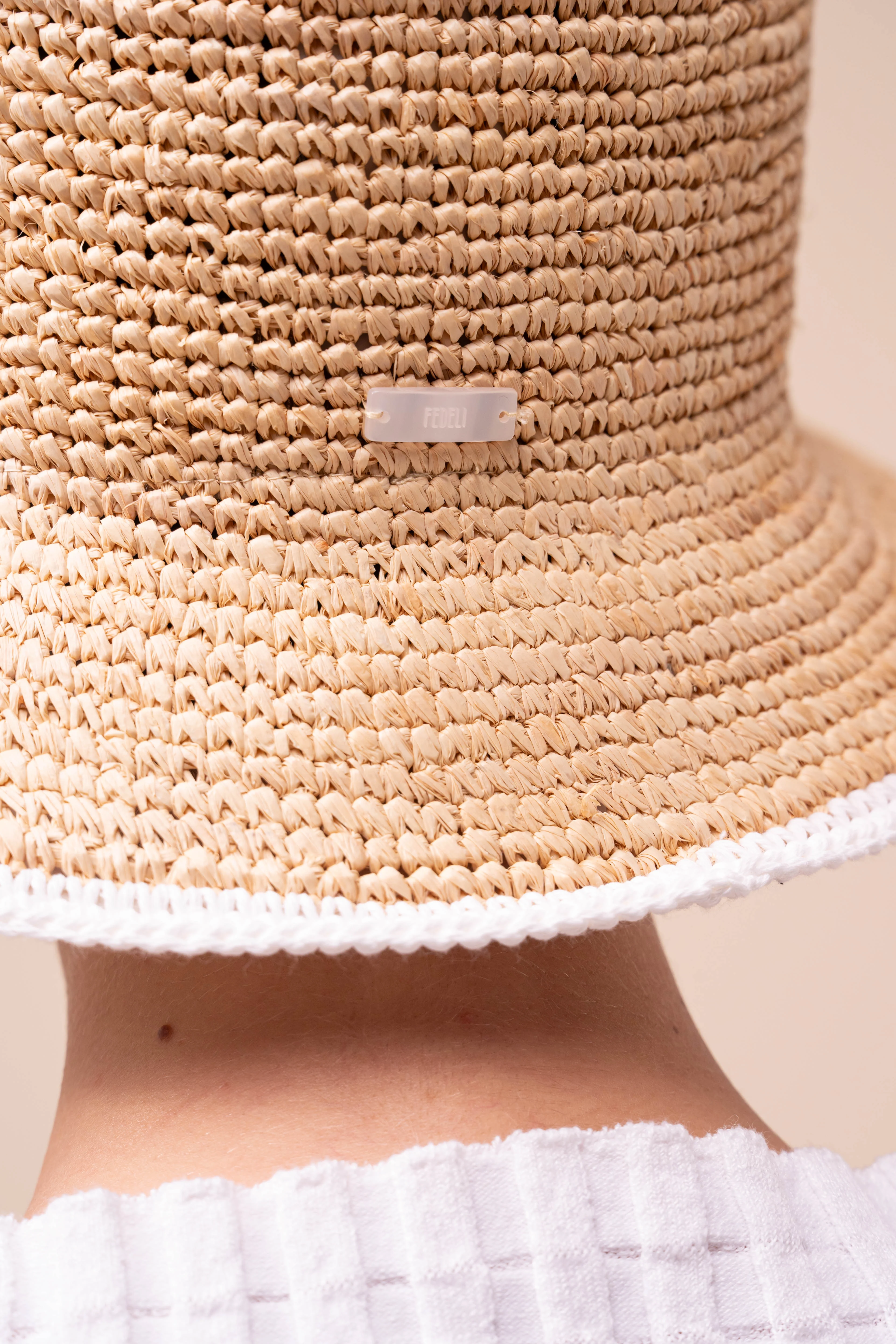 Rebecca Raffia Cloche Hat - Image 5