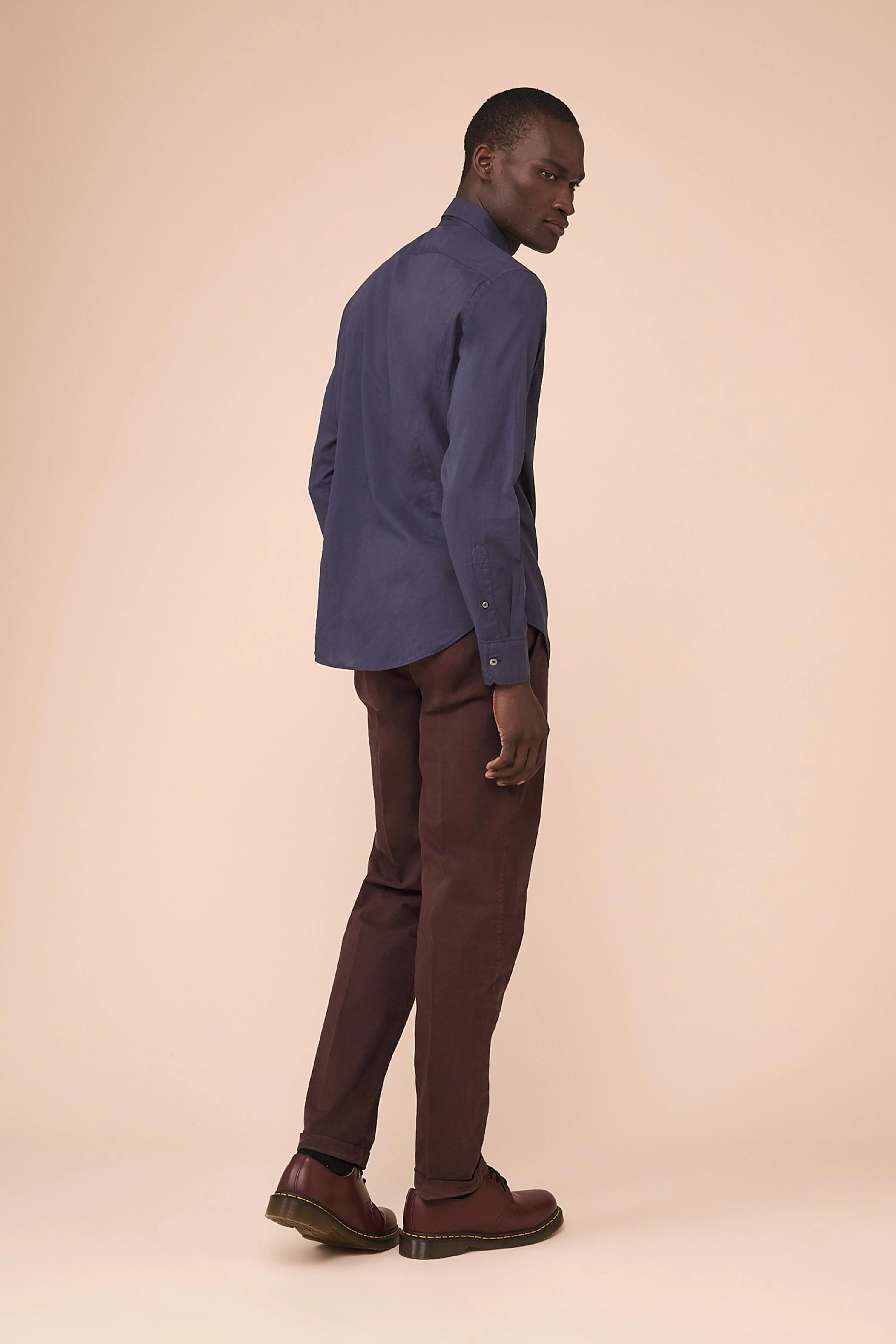 Sean Cotton Voile Shirt in iconic colors - Image 3