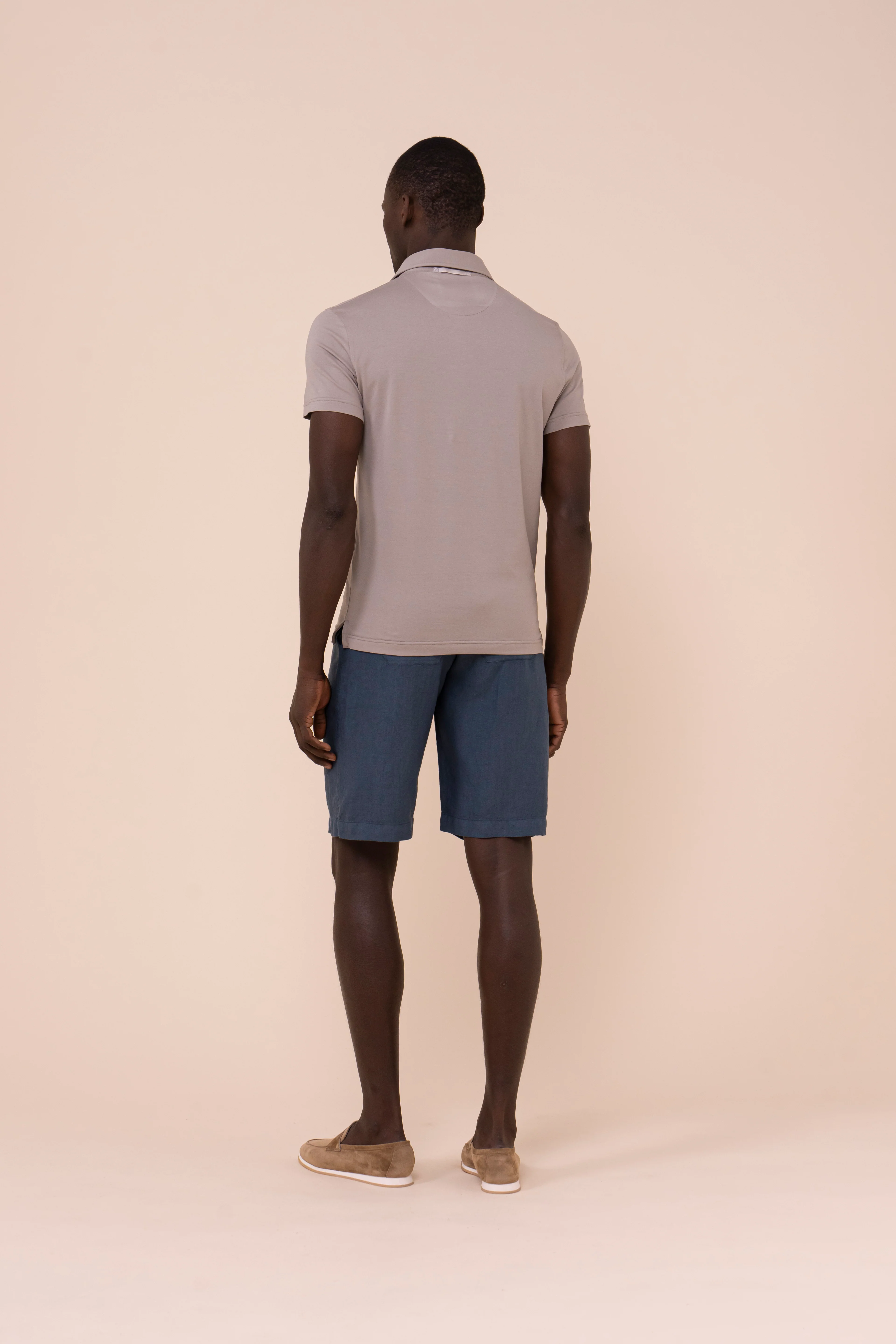 Jersey Cotton Flex Short Sleeve Polo - Image 3