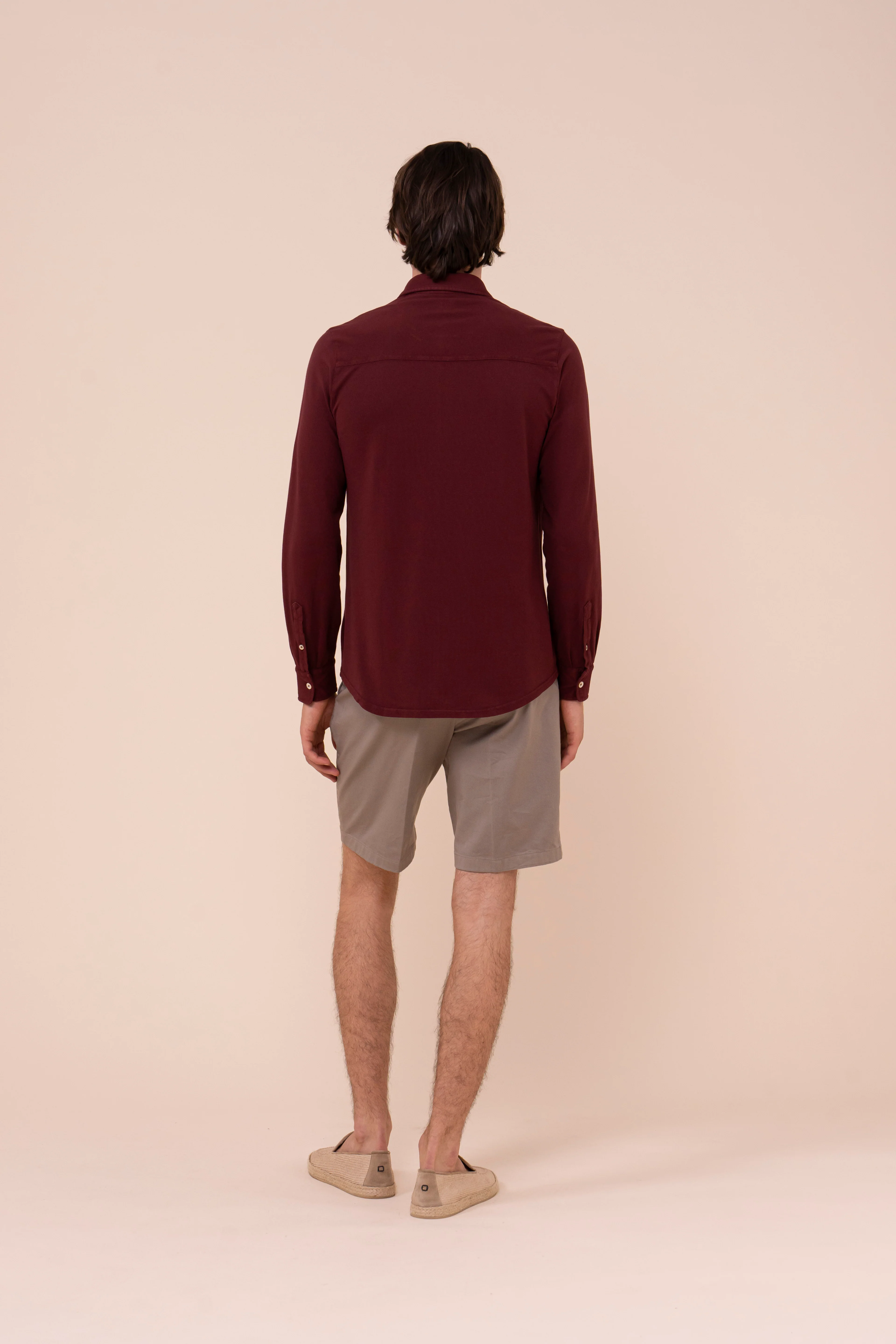 Steve Piquet Cotton Long Sleeve Shirt - Image 3
