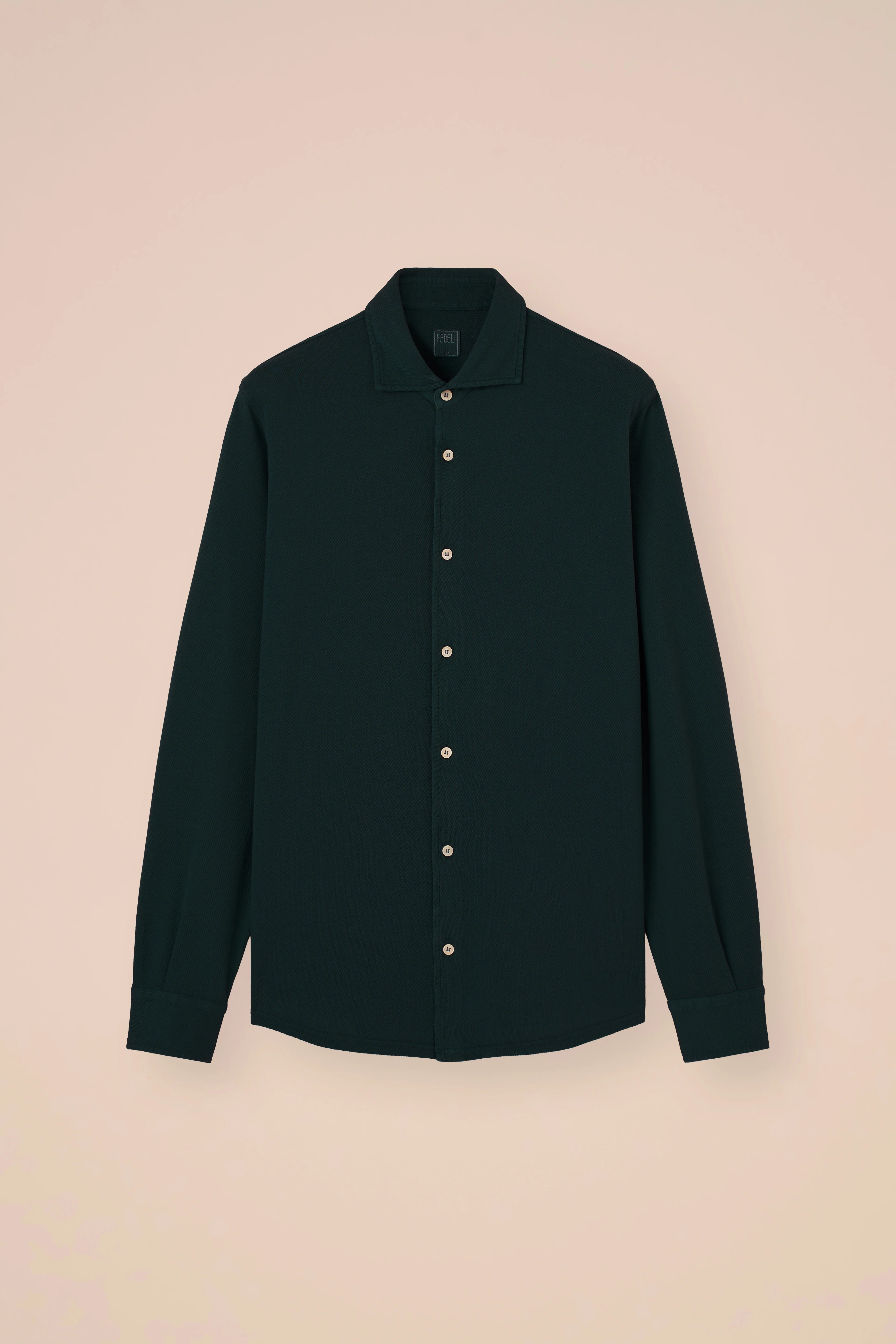 Steve Piquet Cotton Long Sleeve Shirt - Image 7