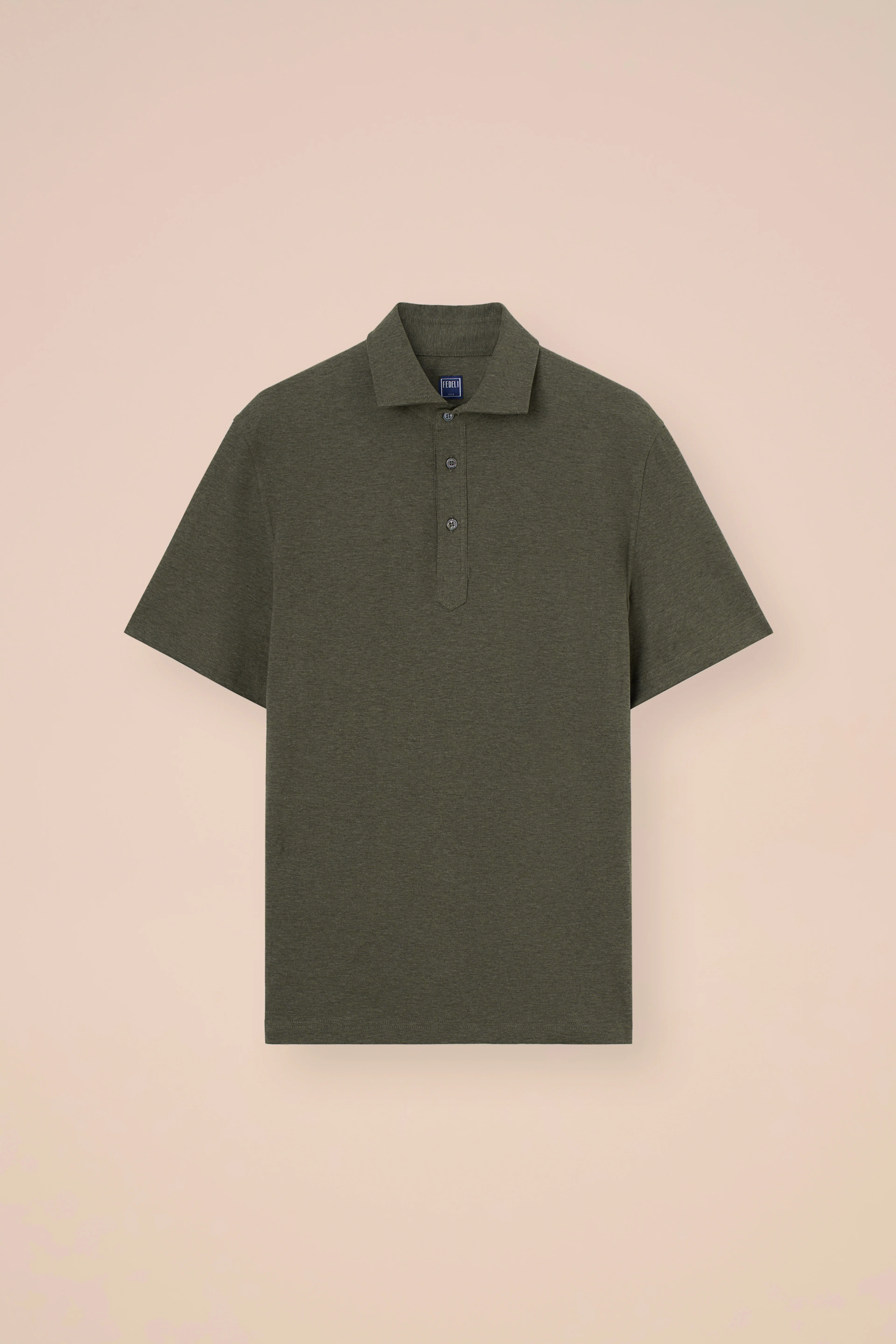 Tre Cotton Jersey Mélange Polo - Image 5