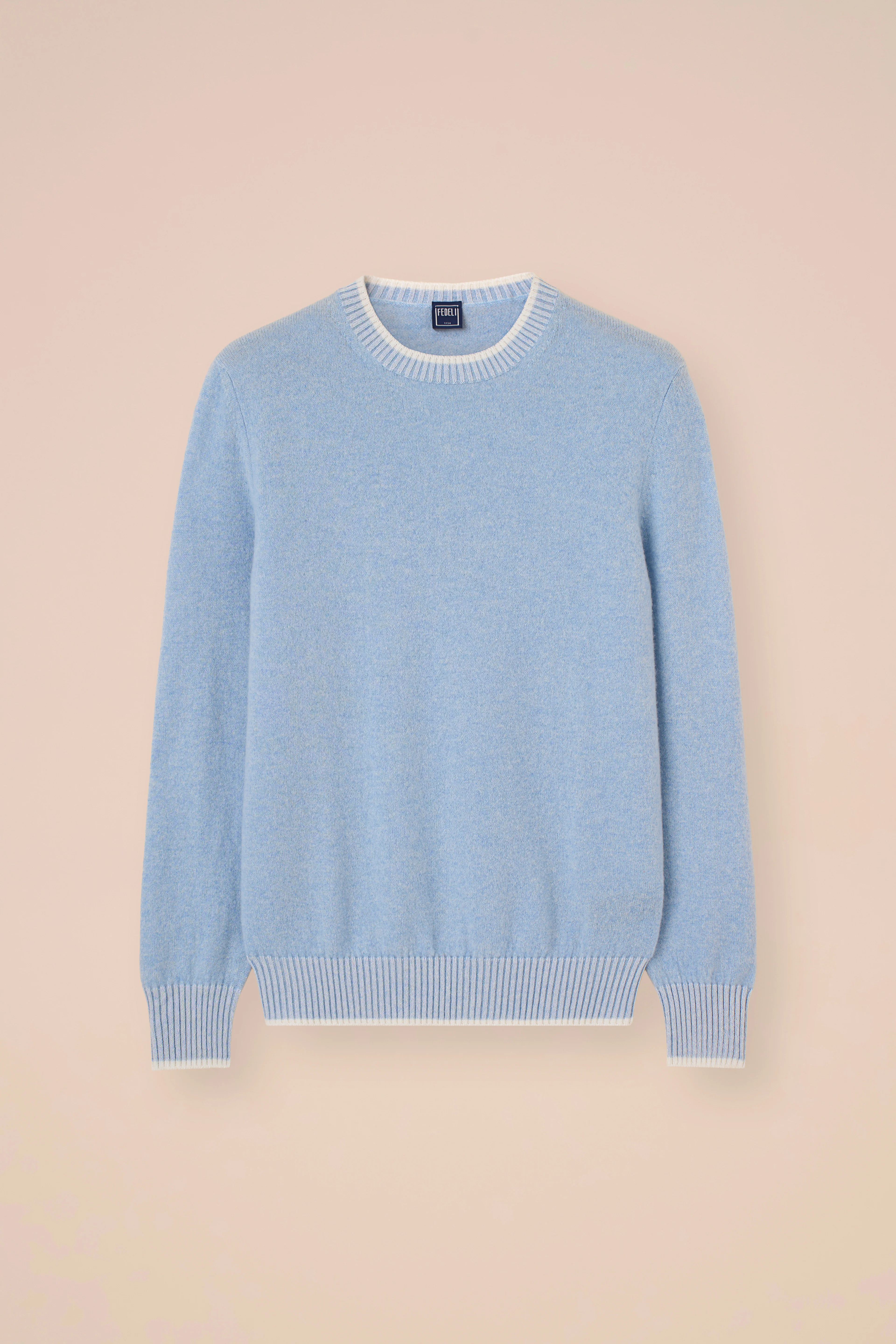 Argentina Van Cashmere Spring Crewneck - Bicolor - Image 6