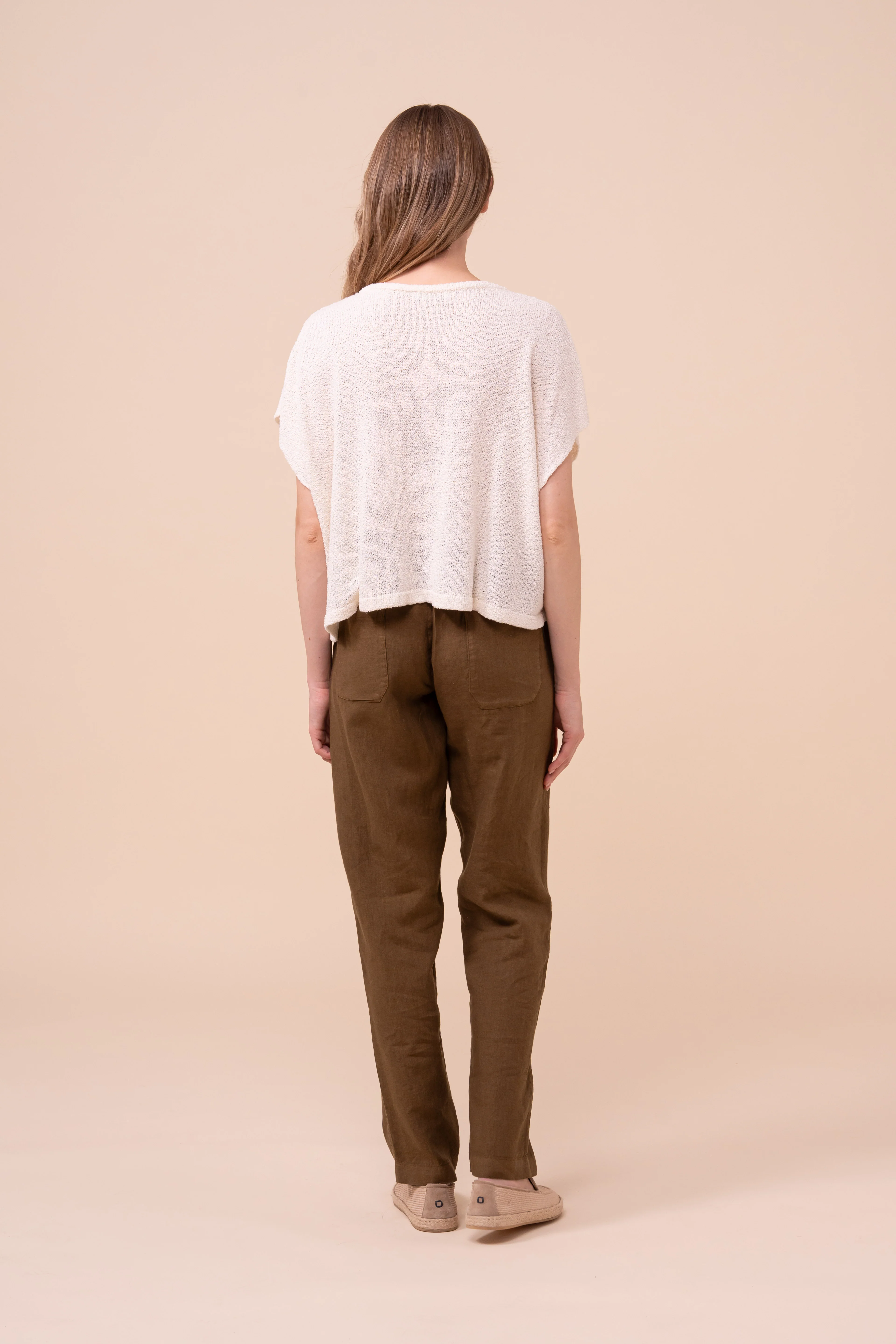 Warhol Frill Silk Blend Bouclé Vest - Image 3