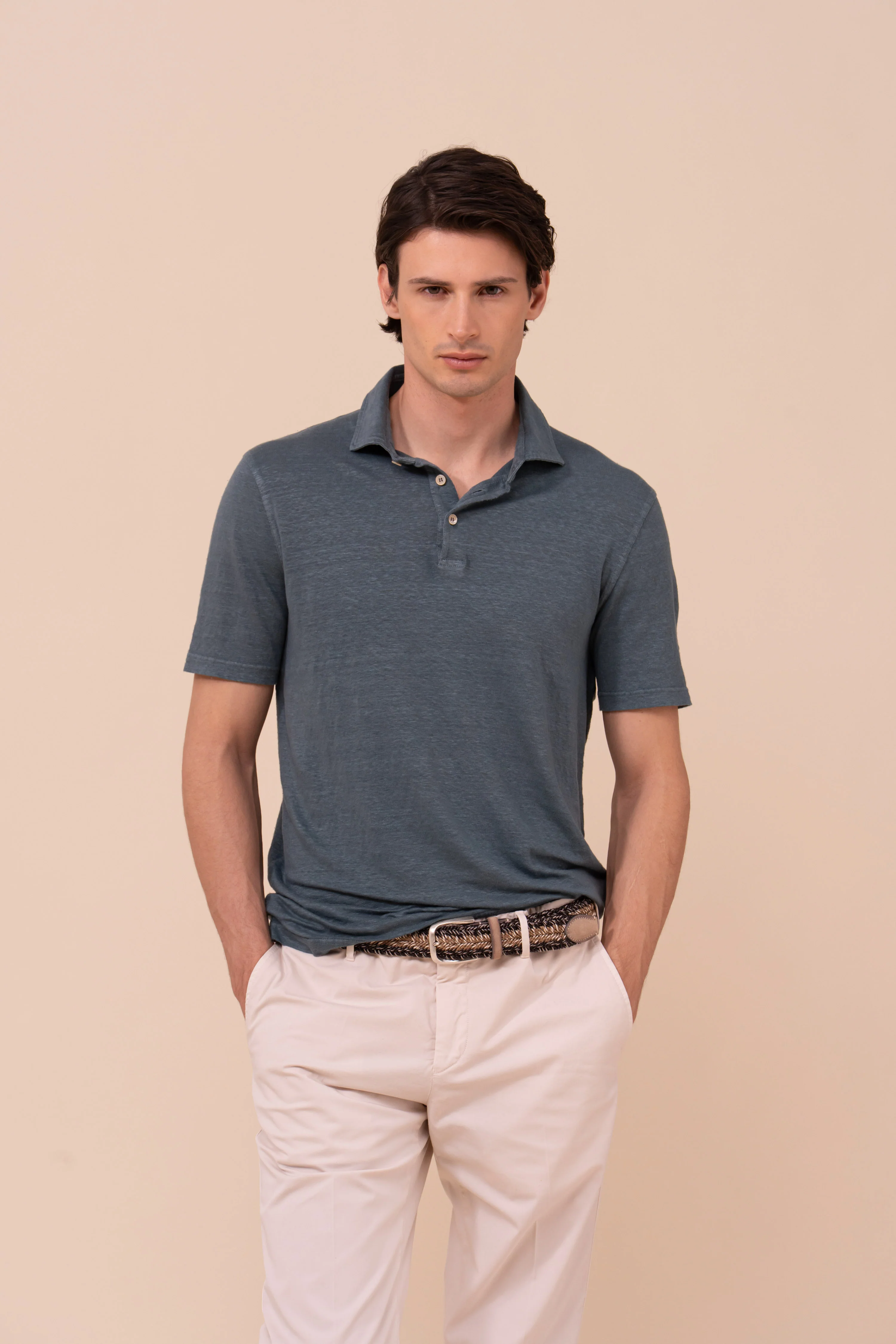 Zero Linen Flex Short Sleeve Polo
