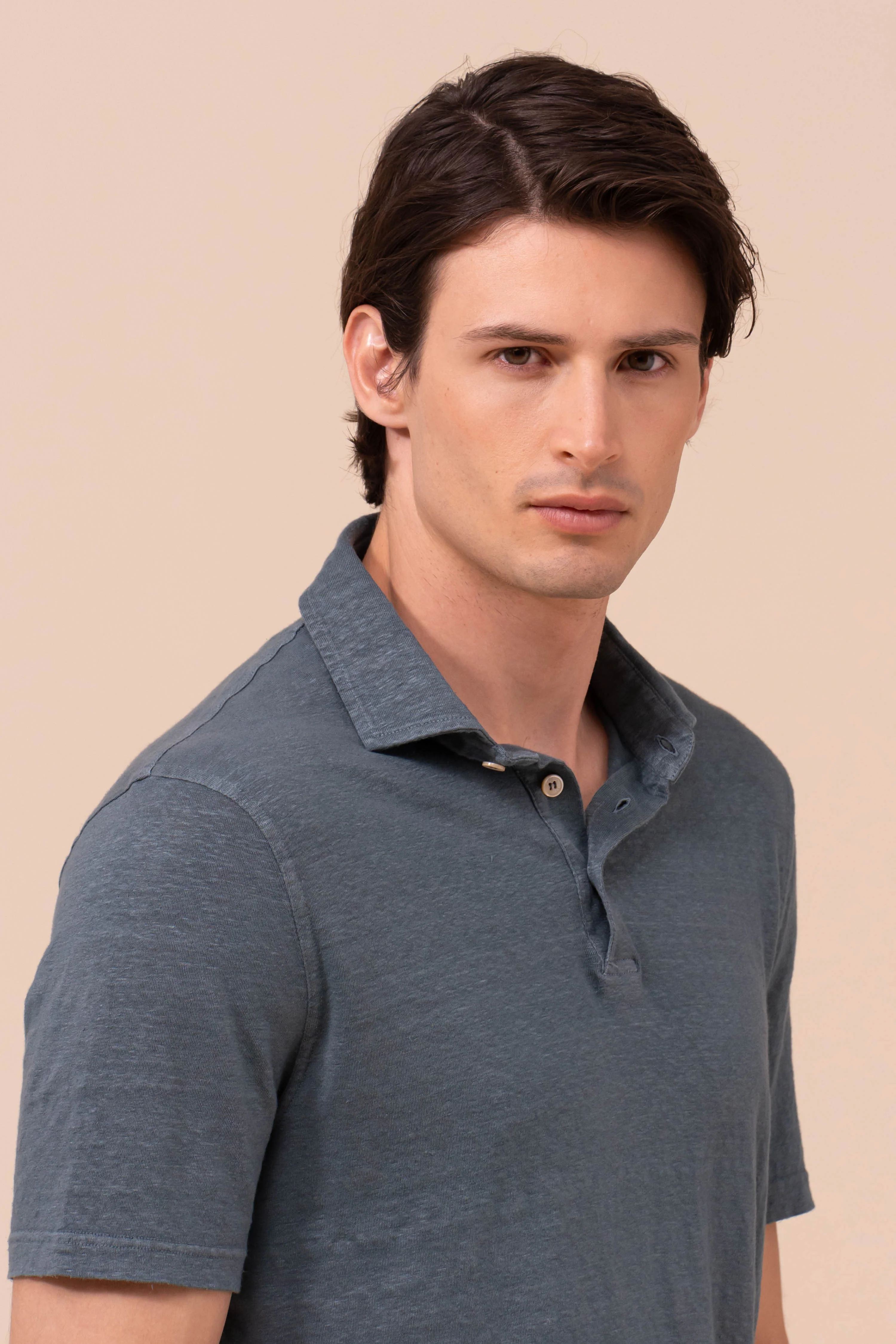 Zero Linen Flex Short Sleeve Polo - Image 4